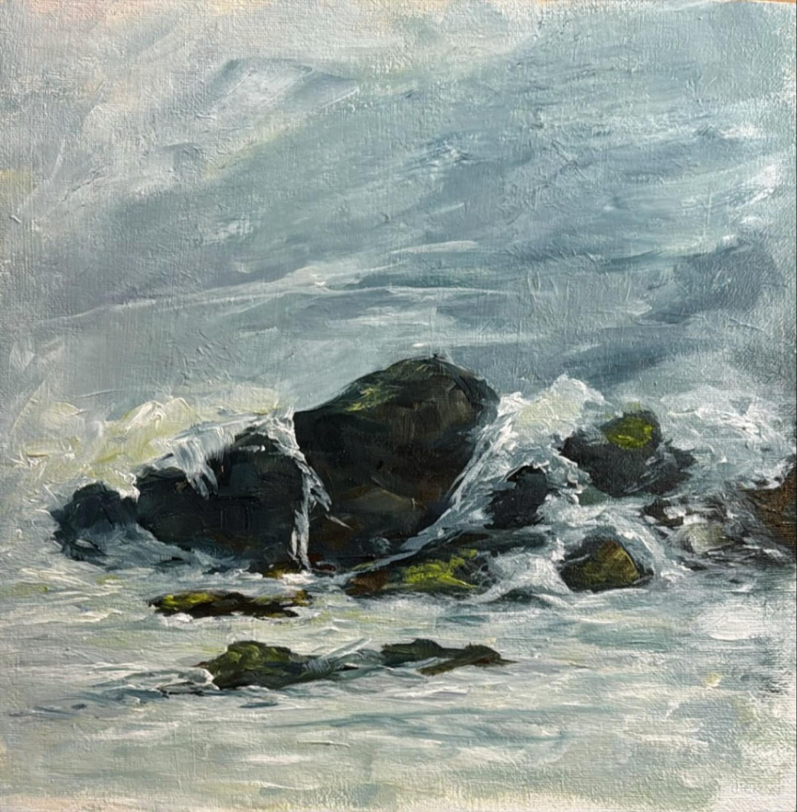 The storms have been brewing beautifully! Very pleased with how this little 12x12 is working. Almost done. Acrylic and oil on canvas mounted on cradled wood panel. Gonna title it: it was a dark and stormy night…. It may be cliche but…damn it tickles my funny bone to name it that.
#Intuitivepainting #abstractimpressionism #intuitiveart #oilpaintingart #canadiancontemporaryart #canadianlandscapepainting #canadian_artworks #vancouverislandartist #canadianlandscapes #modernabstractpainting #canadianart #landscapeimpressionism #abstractlandscapepainting #abstractlandscapes #curator_artgallery #moodyseascape #westcoastartist #emergingartist #intuitivepainting #artforsale #abstractseascape #CanadianArtDaily #interiorart #impressionisticart #impressionisticlandscape #contemporaryabstractpainting #westcoastart #oceanart #vanisleartist