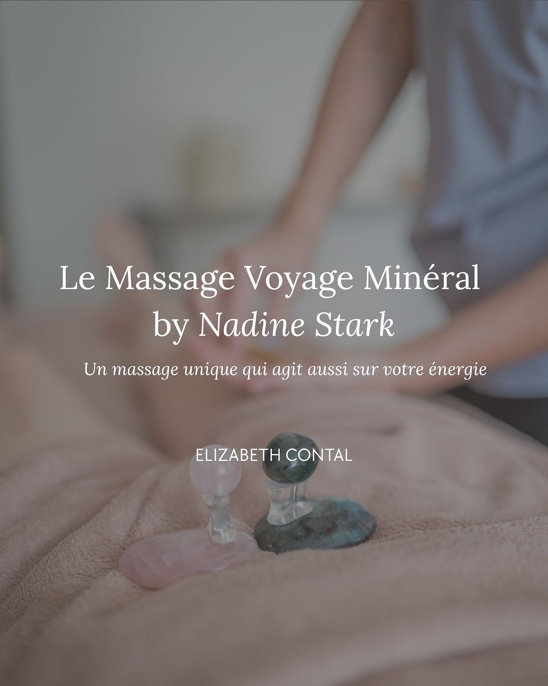 Lorsque le corps et l’énergie ne font qu’un
Le Massage Voyage Minéral by @nadine_stark_chognon combine la puissance du toucher à celle des pierres. Chaque galet diffuse sa propre vibration, aidant votre corps à se relâcher, à se réaligner et à retrouver son équilibre naturel.
Ce soin agit à la fois sur les plans physiques et énergétiques, créant une détente profonde, une clarté intérieure et un apaisement global
✨ Quand la vibration s’harmonise, le corps suit
#massagevoyagemineral #soinvibratoire #lithotherapie #energetique #bienetreholistique #pierresnaturelles #massageenergetique #harmonieinterieure #elizabthcontal #nadinestark
www.elizabethcontal.com