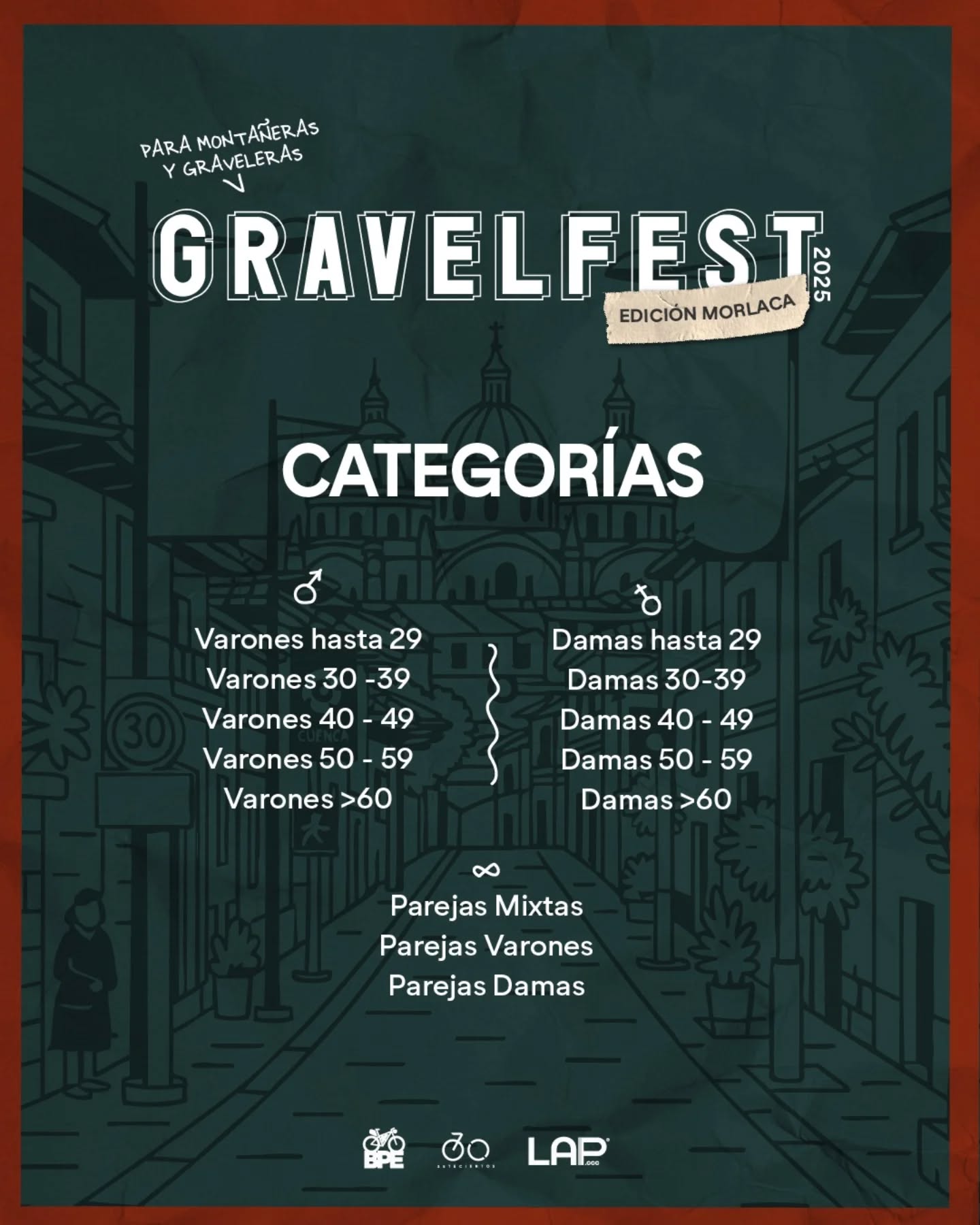 Se acerca el Gravelfest Edición Austro y no queremos que te lo pierdas. Los cupos son limitados!
Esta modalidad de carrera te sacará de tu zona de confort: Autoabastecimiento, navegación y tráfico abierto.
Inscríbete individual o en equipos y vive una aventura diferente.
Ruta información y registro en www.bikepackingecuador.com
Pago de Inscripciones en @lap.ccc @setecientos.cc o en www.setecientos.cc
Evento gracias a:
@specializedec
@toscana.alimentos
@naturhotel_
@shimanoecuador