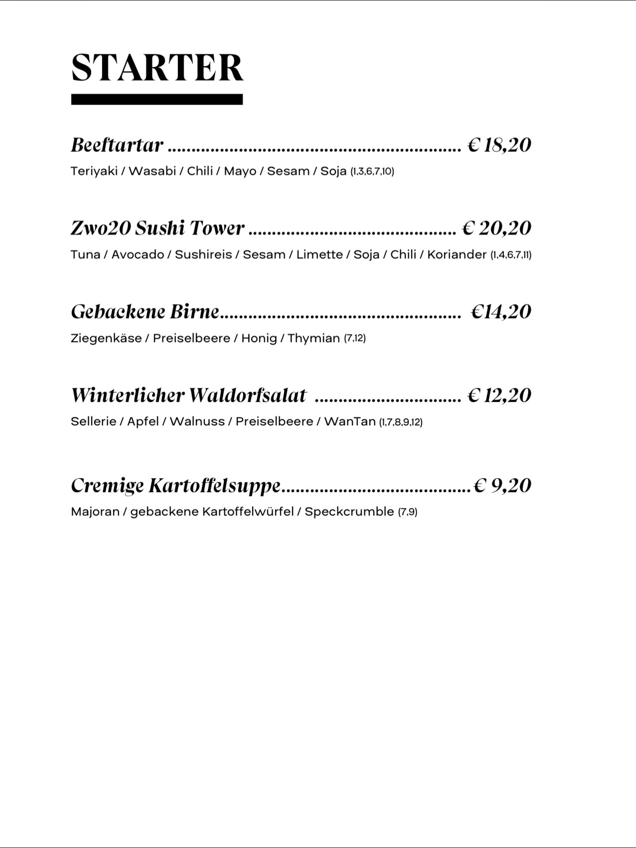 Cozy Mode - ON 🌲
Der November steht vor der Tür und der Winter nähert sich! Zeit für die gemütliche Zeit des Jahres!
Ab morgen 01.01.2025 -> Neue Speisekarte, für die ganz besondere Wärme von innen 🍷
#zwo20passau #restaurant #newmenu #dinner #dinnerdate #dinnerwithfriends #november #wirfreuenunsaufeuch