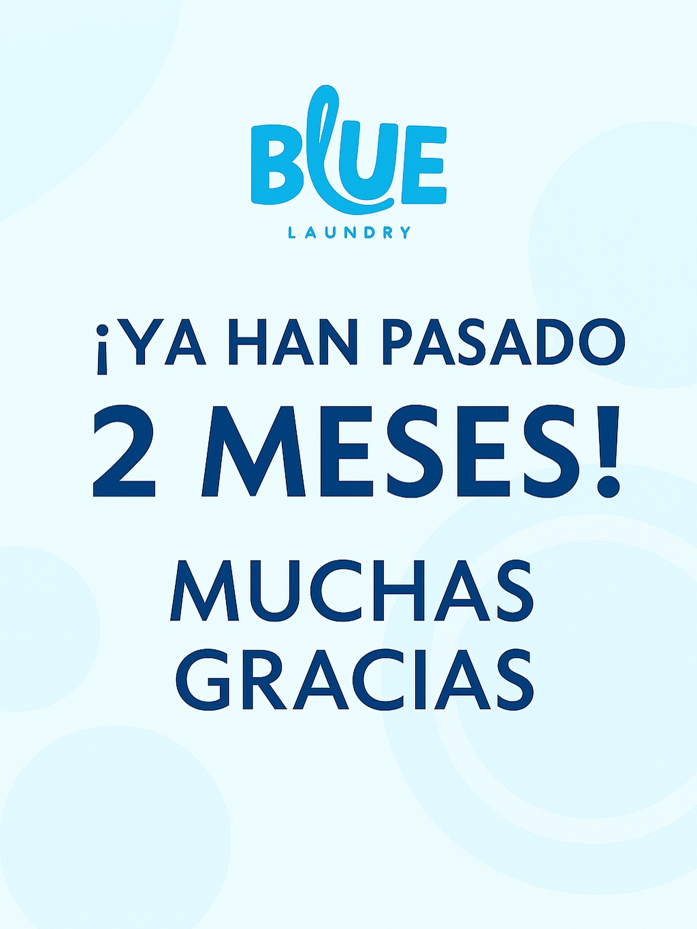 🎉💙 ¡BlueLaundry Son Ferriol cumple 2 meses! 💙🎉
Parece que abrimos ayer… y ya han pasado 2 meses llenos de lavados, aromas frescos y clientes increíbles 🧺🌸
Queremos daros las gracias por confiar en nosotros desde el primer día 🙌
Gracias por cada visita, cada recomendación y por ayudarnos a seguir creciendo juntos 💙
Seguimos trabajando para ofrecerte el mejor servicio, siempre con la misma ilusión del primer día ✨
📍 BlueLaundry – C/ Escuela Nacional, 46 – Son Ferriol
🕒 Abiertos todos los días de 7:00 a 23:00
#BlueLaundry #SonFerriol #Mallorca #LavanderíaAutoservicio #Aniversario #2Meses #Gracias