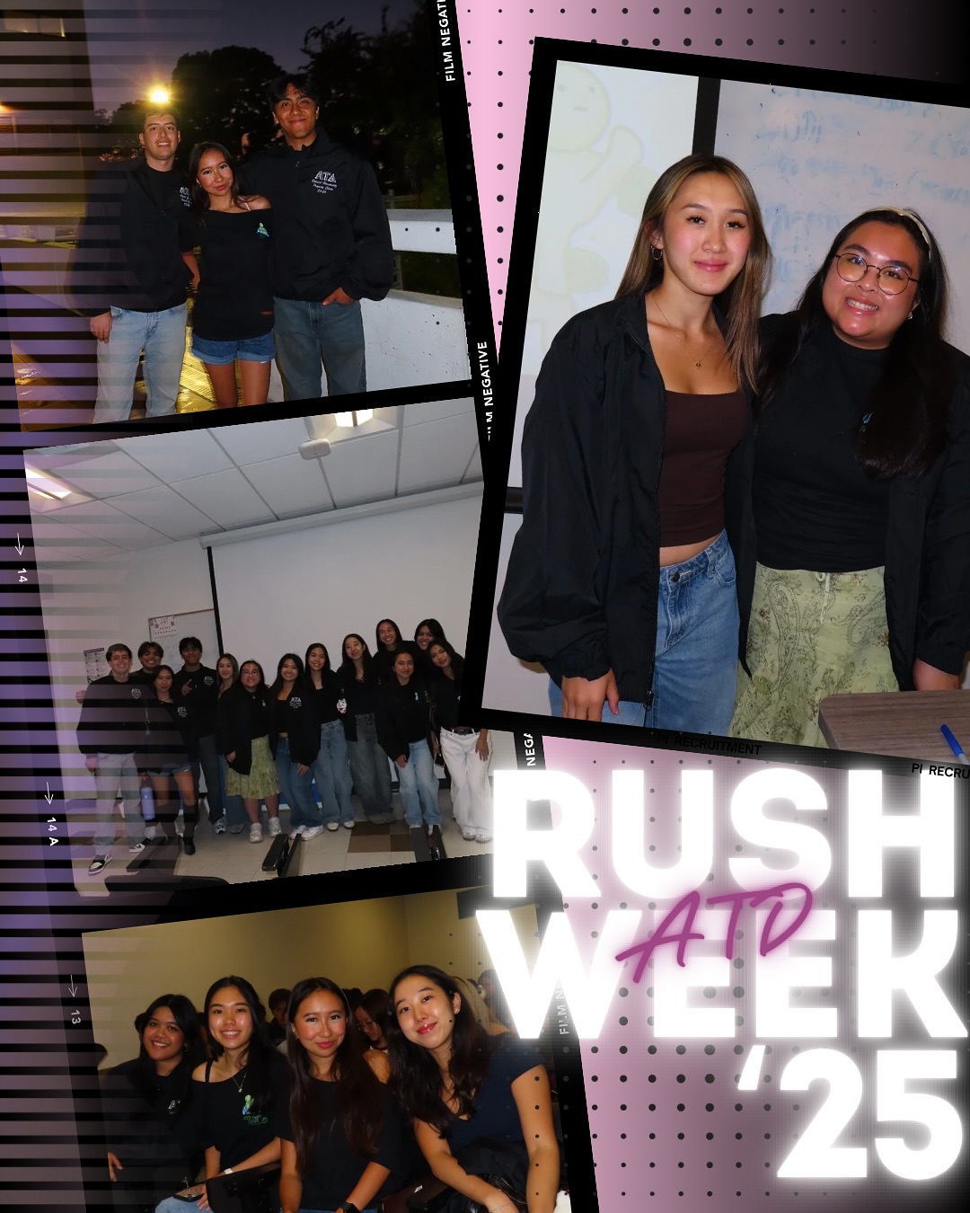 Rush Week 2025 has officially concluded💙 From info night to our beach bonfire, nursing skills night, and Downtown Disney adventures — it was such a fun and memorable week getting to know everyone! Each event was filled with laughter, bonding, and a reminder of what makes ATD feel like home.
Huge shoutout and thank you to our amazing Pledge Mom & Dad, @mxdiszn and @roland.hrndz , for putting in so much time and effort planning everything — from organizing food to choosing the perfect spots and activities. You both made this week so special for all of us 🩺