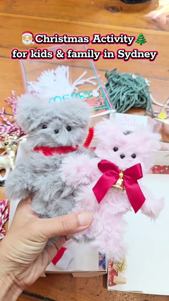 Christmas activity for kids and family in Sydney🎁
Get into the Christmas spirit with our fun & creative holiday class! 🌟
Kids will design their own adorable Moru Doll using colourful hairy wire, then make and decorate a special gift box to take home.
✨ Fun, easy, and uniquely creative — perfect for Christmas!
⏰ Duration: 1.5 hours
🎨 Take home your handmade Moru Doll + decorated box!
Limited spots available — let’s make this Christmas extra magical! 💖
#sydneychristmas #thingstodochristmas #christmasactivity #sydneykidsclasses