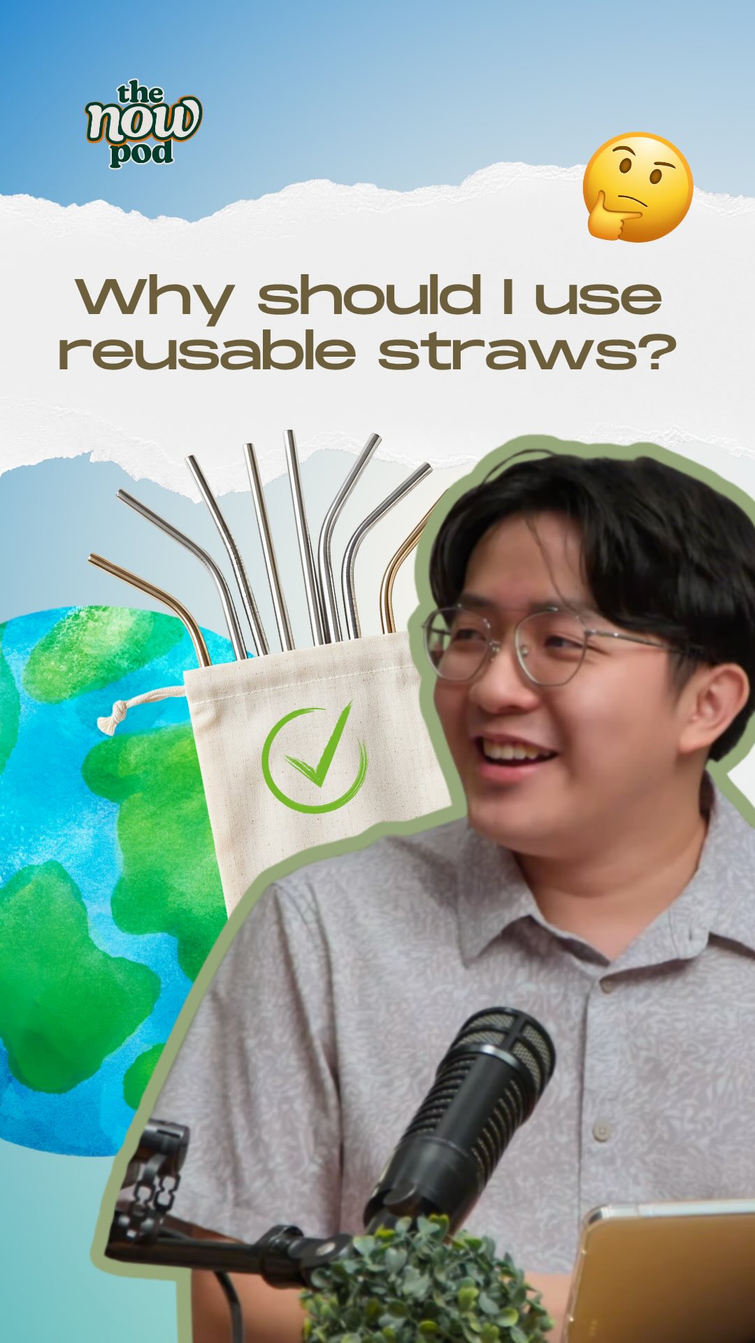 🌱God sees and values our faithfulness in the little things. Even something as simple as using a metal straw can honor the earth He’s given us.
🎙️Catch this episode of The Now Pod to hear more about caring for God’s creation and how we can all play a part. #linkinbio #creationcare #environment