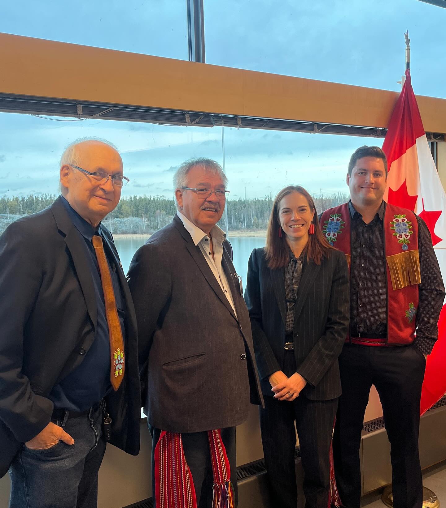 Last week, our Leadership met with Minister Caroline Wawzonek and her team to discuss strategic development in the Northwest Territories. It was a productive meeting, and we look forward to continuing collaborative discussions on projects of national importance in the North. For too long, Métis voices have been absent from these conversations, and our Leadership is proud to work alongside the Government of the Northwest Territories ensure our shared priorities are being heard and represented in territorial decision-making processes.