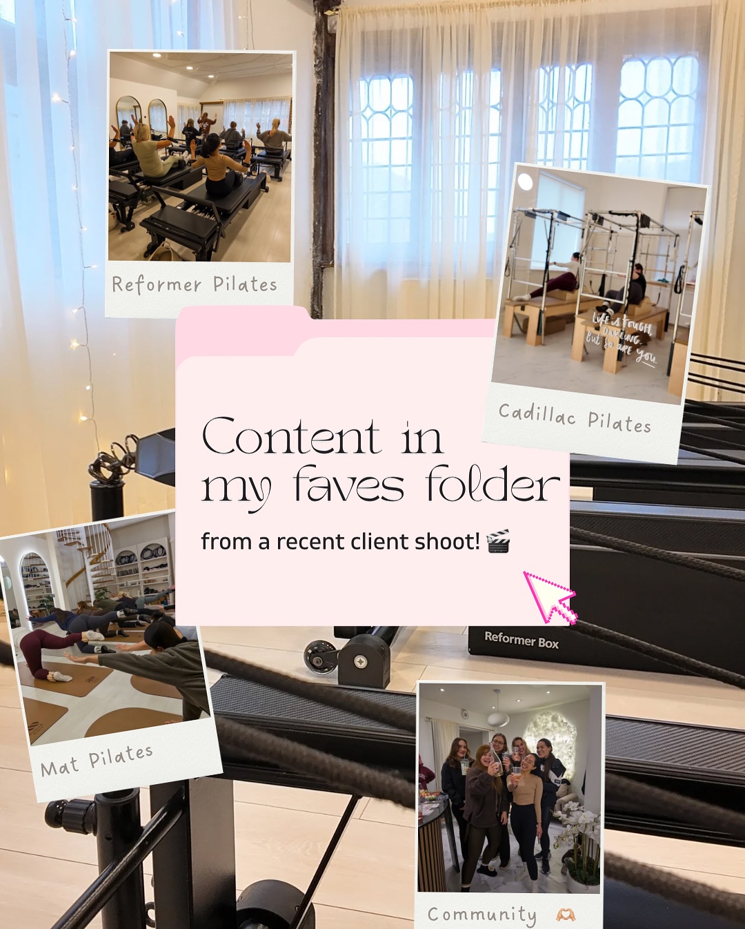 Some of my faves from a recent client shoot weekend 💌
A whole weekend spent capturing what I love most - movement, connection + community 💫
From dreamy mat setups to reformer + cadillac moments, every clip tells a story of wellness done your way.
If your brand deserves content that feels like you, not just another stock reel - let’s make it happen 🎥
📅 Book your own content day with me and get a FULL library of ready-to-post videos + photos that showcase your brand’s magic (and make posting on socials a whole lot easier!), as well as 3 edited reels!
DM me “SHOOT” or tap the link in bio to book your session 💌
#marketingwithamber #wellnessbrands #contentshootday #socialmediamarketing #brandphotography #wellnessfounder #contentcreator #personalbrandshoot #wellnessmarketing #behindthescenes