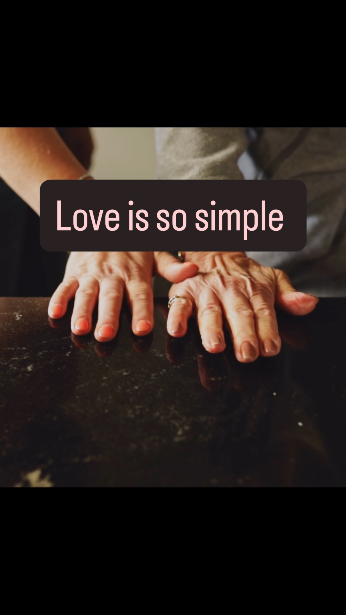 Is this not the most endearing piece of footage you ever seen?!!
When you think you have to show up as “interesting” or “extraordinary” just remember the most basic things are tear jerkily beautiful.