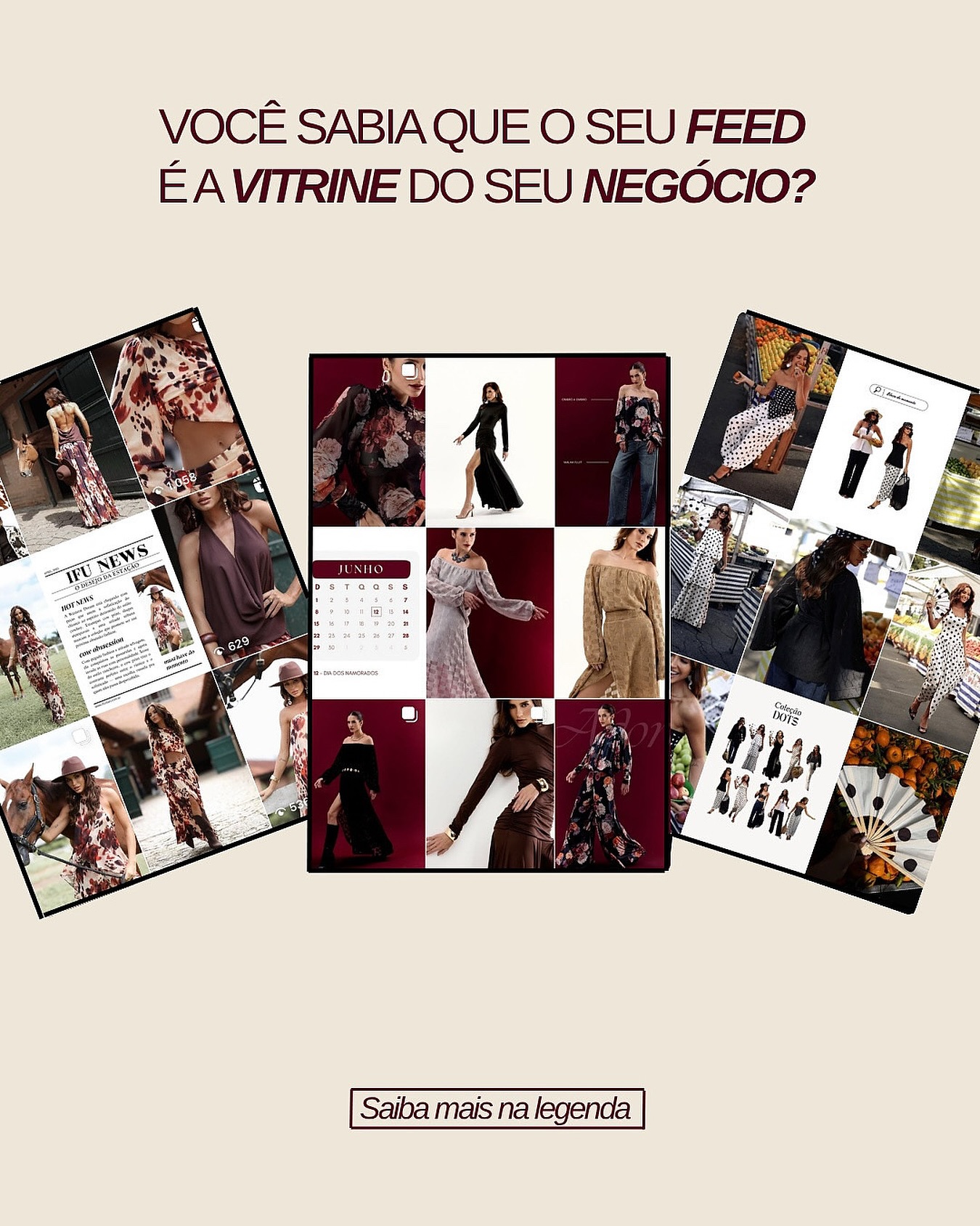 Em um mercado cada vez mais digital, o perfil da sua marca é o primeiro ponto de contato entre você e o seu cliente. Antes mesmo de acessar o site ou enviar uma mensagem, ele já cria uma percepção de valor a partir do que vê no seu feed.
Um Instagram estratégico vai muito além da estética: ele traduz o posicionamento da marca, comunica propósito e desperta desejo.
Por isso, cada detalhe importa, desde a identidade visual e o tom de voz até o conteúdo que você escolhe compartilhar.
Quando bem estruturado, o Instagram se torna uma ferramenta de autoridade, conexão e conversão.
Mas quando é tratado sem planejamento, pode transmitir a mensagem errada e afastar oportunidades.
Se você quer transformar o seu Instagram em uma vitrine estratégica e atrativa para o seu negócio, comece revisando o que o seu perfil está comunicando hoje.
E se precisar de ajuda para alinhar sua marca no digital, entre em contato, podemos te ajudar a posicionar seu negócio da forma certa. 💫 Clique aqui para uma análise gratuita do seu perfil e feche planos por menos de R$997,00