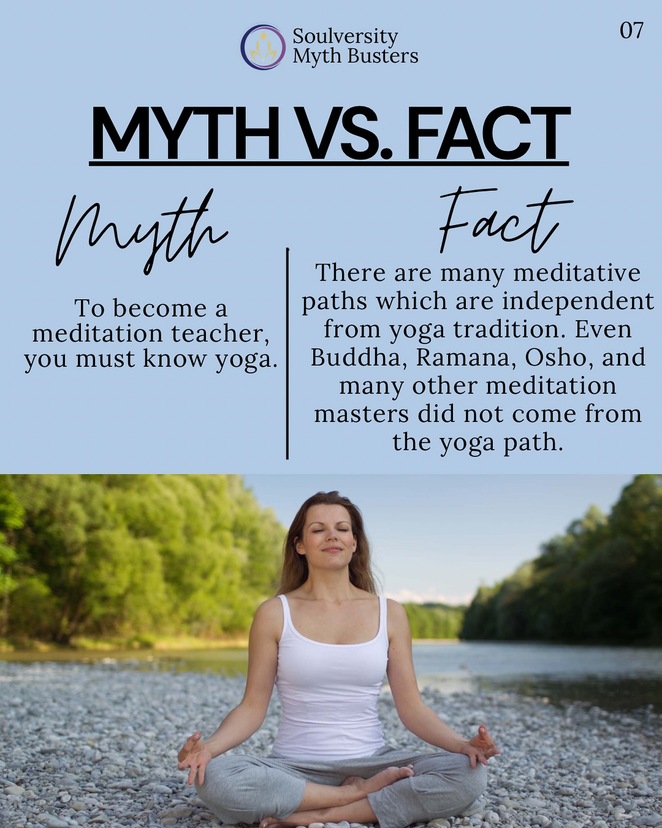 🧘♀️ Wait… you thought you need yoga to teach meditation?