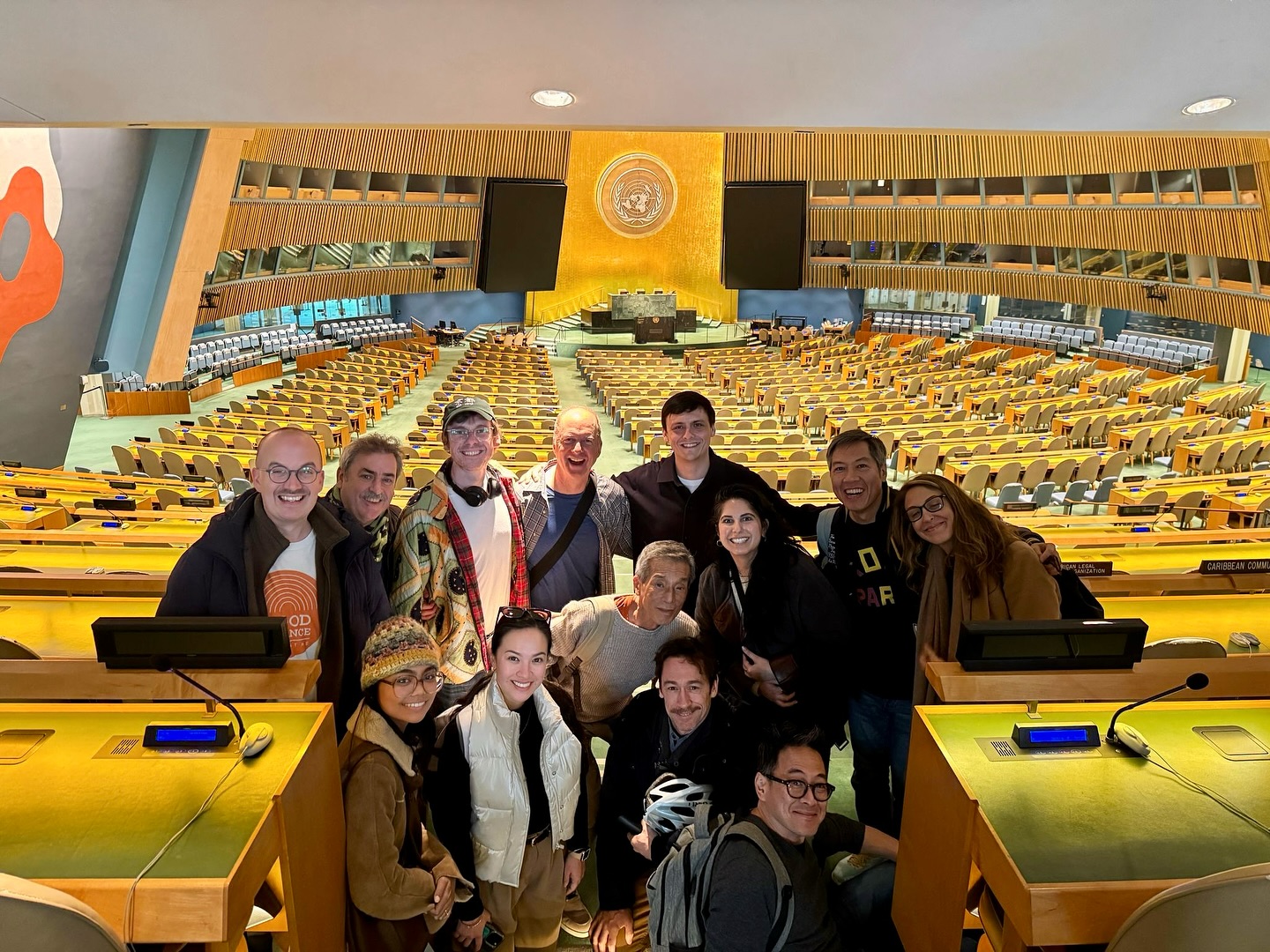 Before our last week of KYOTO previews we found further inspiration in meeting our real life counterparts, real conservation heroes including Selwin Hart, Assistant Secretary-General for Climate Change and the Climate Action Team at the UN. KYOTO runs until Nov. 30 at @lctheater.