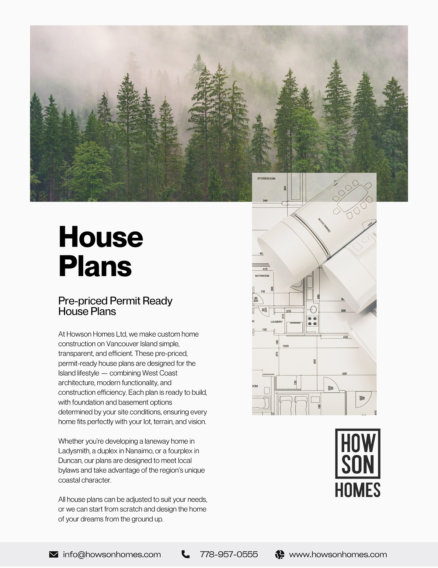 Ready To Build - Skip the line and submit your permit today!
Building more than just projects. Building relationships. Building equity. Building trust.
Check out our house plans online at www.howsonhomes.com. Don’t see what you like? We’re able to alter and customize plans to meet your needs or start from scratch to design your dream home.
Lets chat!
📍 Vancouver Island
💻 www.howsonhomes.com
📧info@howsonhomes.com
📞 778-957-0555
•
•
•
•
•
#howsonhomes #vancouverisland #duncanbc #ladysmithbc #nanaimobc #nanoosebay #parksvillebc #qualicumbeach #mountwashingtonalpineresort #gabriolaisland #saltspringisland #homebuilders #contractorsofinsta #buildersofinsta #houseplans #dreamhomes #buildersofvancouverisland #nanaimobuilder #ladysmithbuilder #houseplans #housegoals