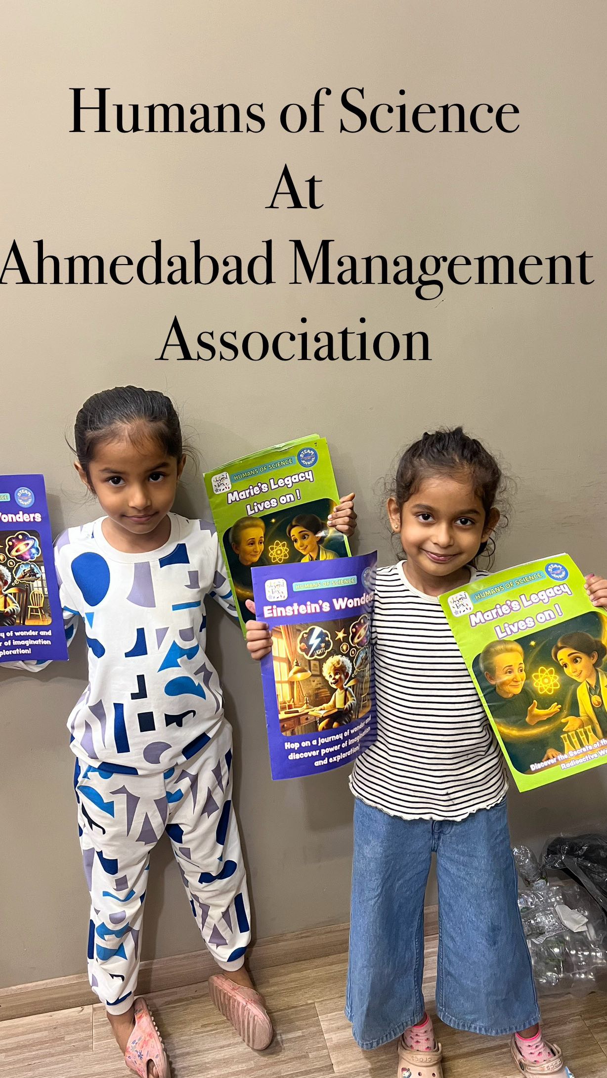 Sheer joy watching these little troublemakers explore science in the most fun way at Ahmedabad Management Association (AMA)! 💡Our Humans of Science books turning curiosity into discovery — one smile at a time 🌈
#HumansOfScience #BeyondBox #AhmedabadManagementAssociation #AMA #STEMKids #STEAMLearning #FutureInnovators #CuriousMinds #LearningIsFun #ScienceForKids #EducationReimagined #KidsAtAMA #Edutainment #BeyondBoxIndia #HandsOnLearning