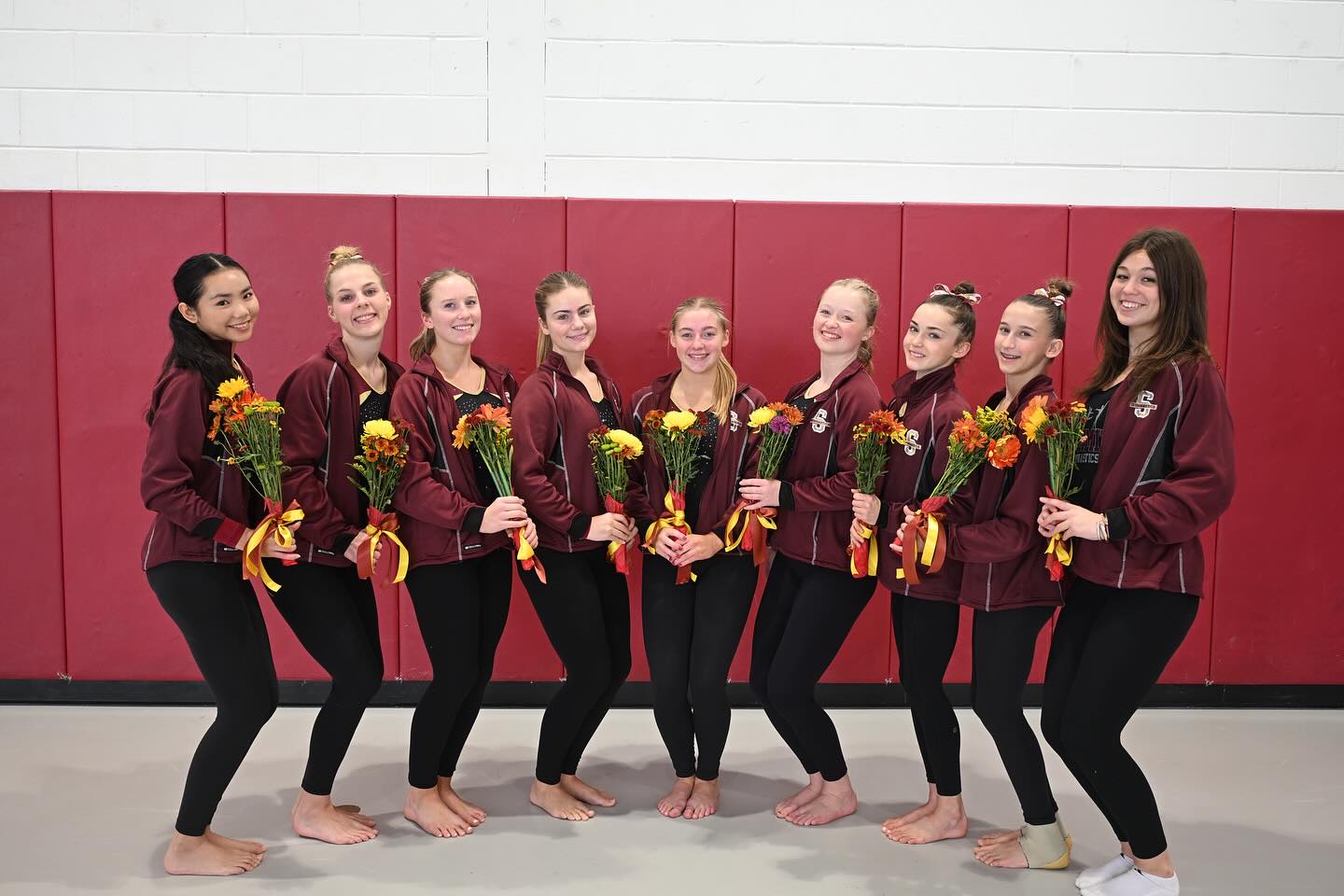 Gymnastics finished 4th at NJSIAA Sectional championships with a 102.675. The team was led by sophomore Charlotte Lemkau who defended her Sectional floor title winning with a 9.5. She was 10th overall, 9th on beam and 15th on vault. Other all-Sectional honors were earned by:
Lily Silver- 15th overall and 9th on bars
Mili Muro- 8th on bars and 13th on beam
Anneliese Claus- 12th on beam and 15th on floor
Charlotte Callaway- 15th on bars and 14th on floor
Quinn DeMuth- 14th on floor
Seniors Catherine Fagan and Ally Festejo also put up strong routines on vault and bars.