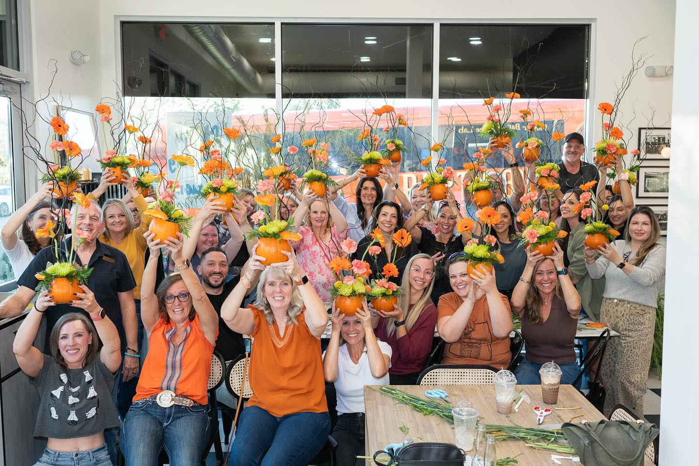 PUMPKINS! 🎃
This Fall class was a BLAST. The Espresso Martini Flights were flowing, and the music was on! Looking for the perfect team building event? Look no further than Stemistry!
ScottsdaleEvents #ScottsdaleThingsToDo #VisitScottsdale #ScottsdaleExperience #ArizonaEvents #AZSmallBusiness #ScottsdaleVibes #DowntownScottsdale #ScottsdaleBachelorette #BachInScottsdale #BrideTribe #GirlsTripScottsdale #BachPartyIdeas #BacheloretteWeekend #GirlsDayOut #CuteAndCaffeinated #SipAndBloom