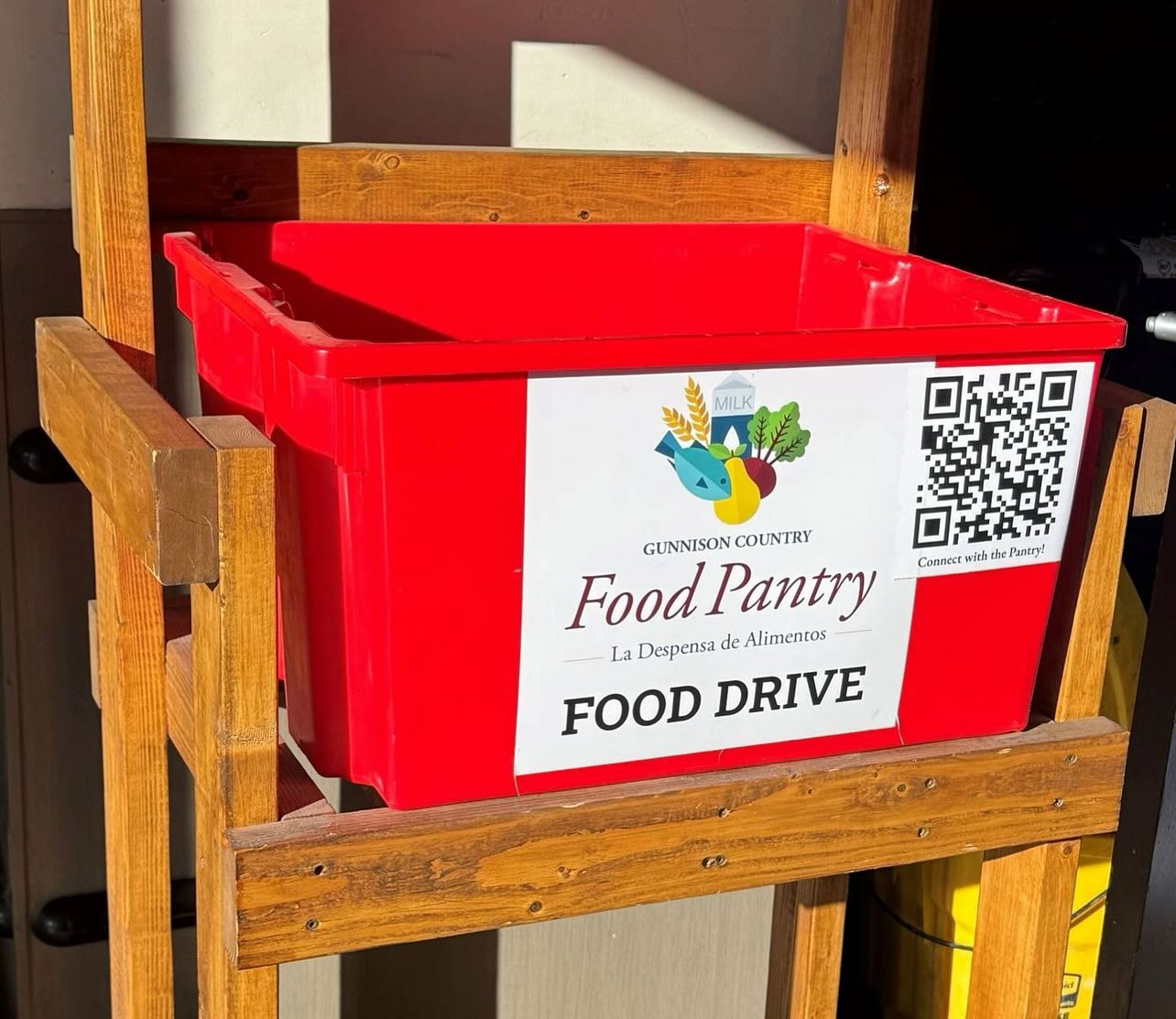 If you’re facing a food shortage, here are some resources you can access. Also call or email the County for help!
Email: DHS@gunnisoncounty.org
Phone: (970) 641-3244, Mondays through Friday (excluding holidays) between 9 am and 4 pm