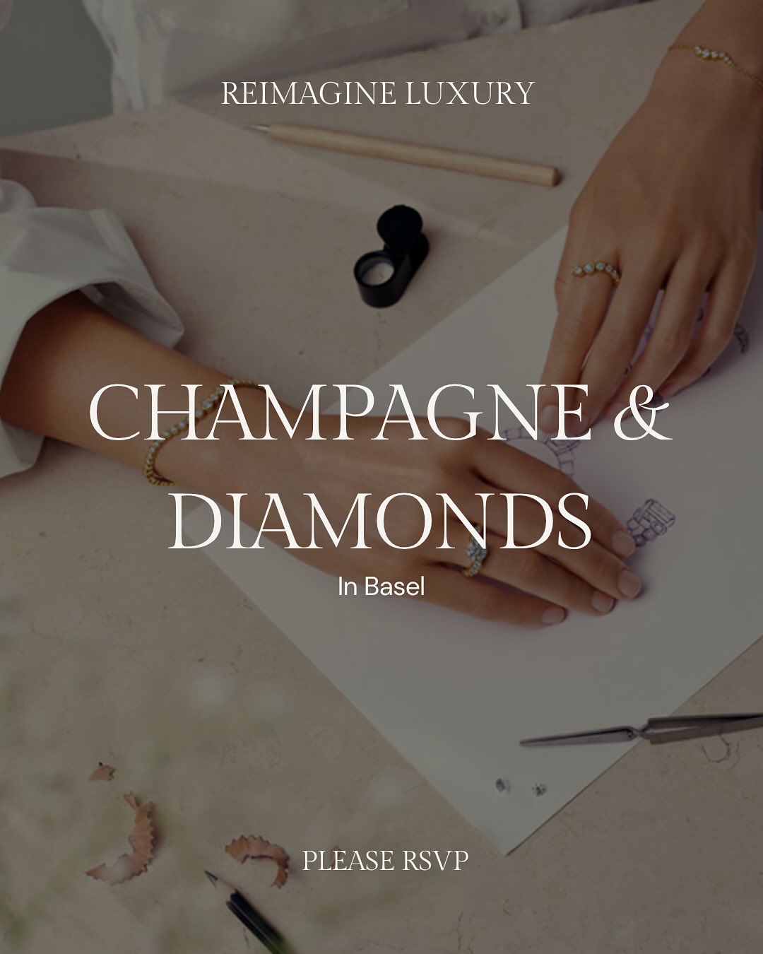 CHAMPAGNE & DIAMONDS & FASHION
Hosted by @cherituelle and @dressupbasel , this special afternoon brings together: The artistry of fine jewelry, and exclusive fashion by Dress Up Basel.
Date: 4th November 2025
Time: 16:30 – 19:30
We kindly ask you to RSVP by replying to imane@cherituelle.com.
Places are limited.
We look forward to welcoming you.
Annette, Imane and Frederik