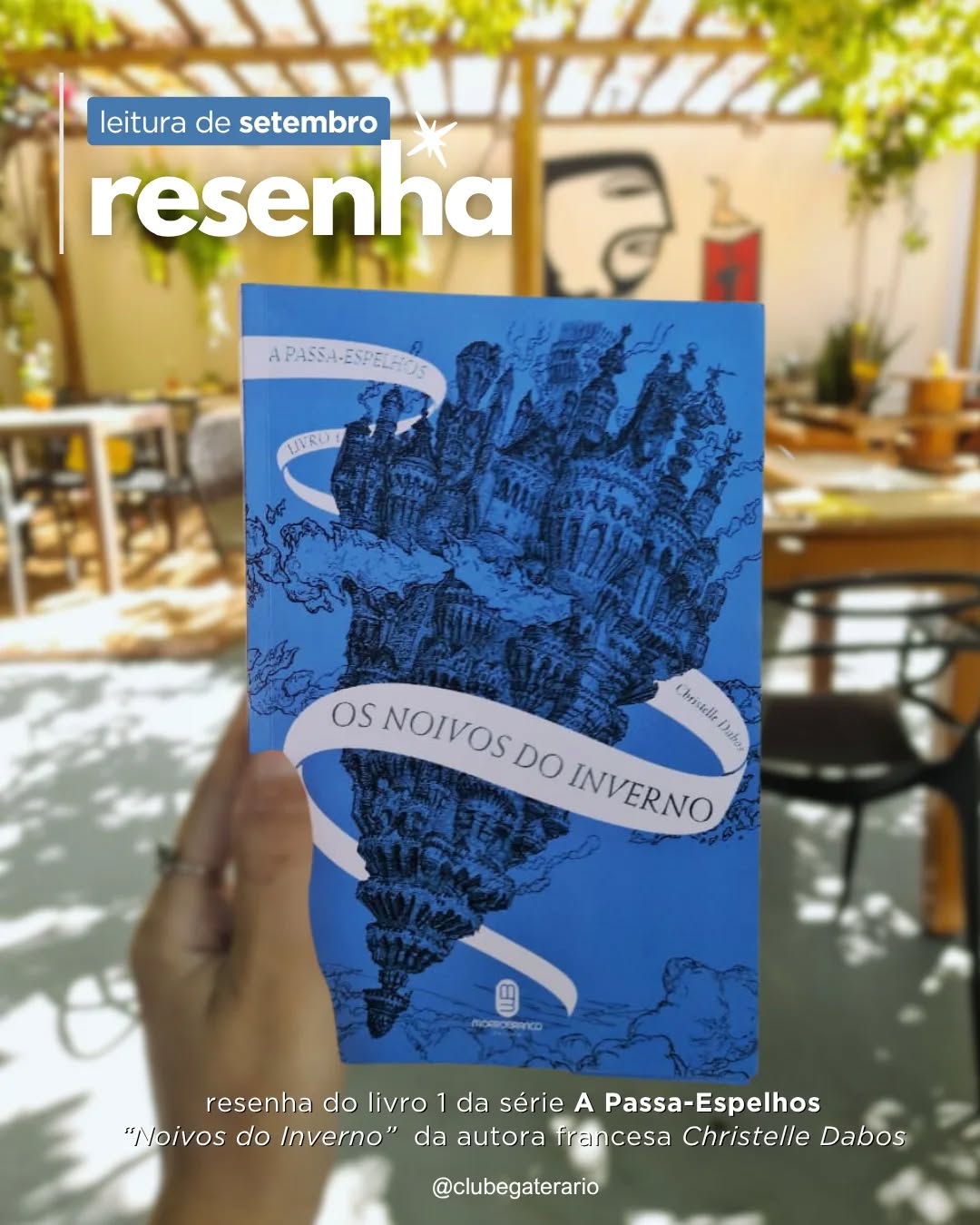 ✨ Nossa resenha de Os Noivos do Inverno foi incrível, cheia de boas discussões e reflexões! 💭📖 Vocês podem conferir a resenha completa no nosso site www.clubegaterario.com
Já estamos prontos para o próximo encontro, com O Mestre e Margarida 🐈⬛✨
As inscrições já estão abertas! Link na bio 🔗💬