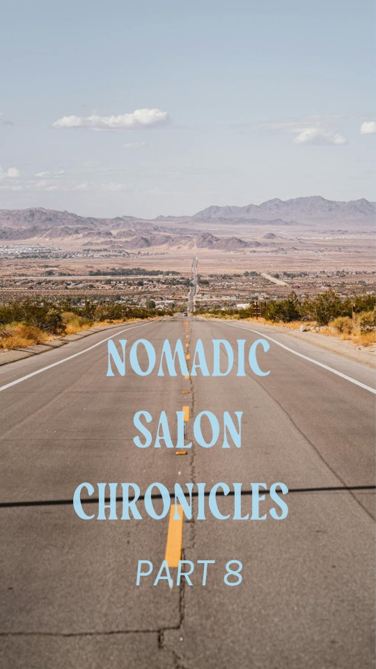 Nomadic Salon Chronicles
》PART 8《
The purpose of this is to give a glimpse a couple of times a month of what it is like working and running the business of The Traveling Hair Stylists.
The end of the month was a busy one with clients and salon life, I had a very special guest in my chair, and listen to the end for an exciting announcement for 2026!🎉
Drop your questions about what you want to know more of below⬇️⬇️