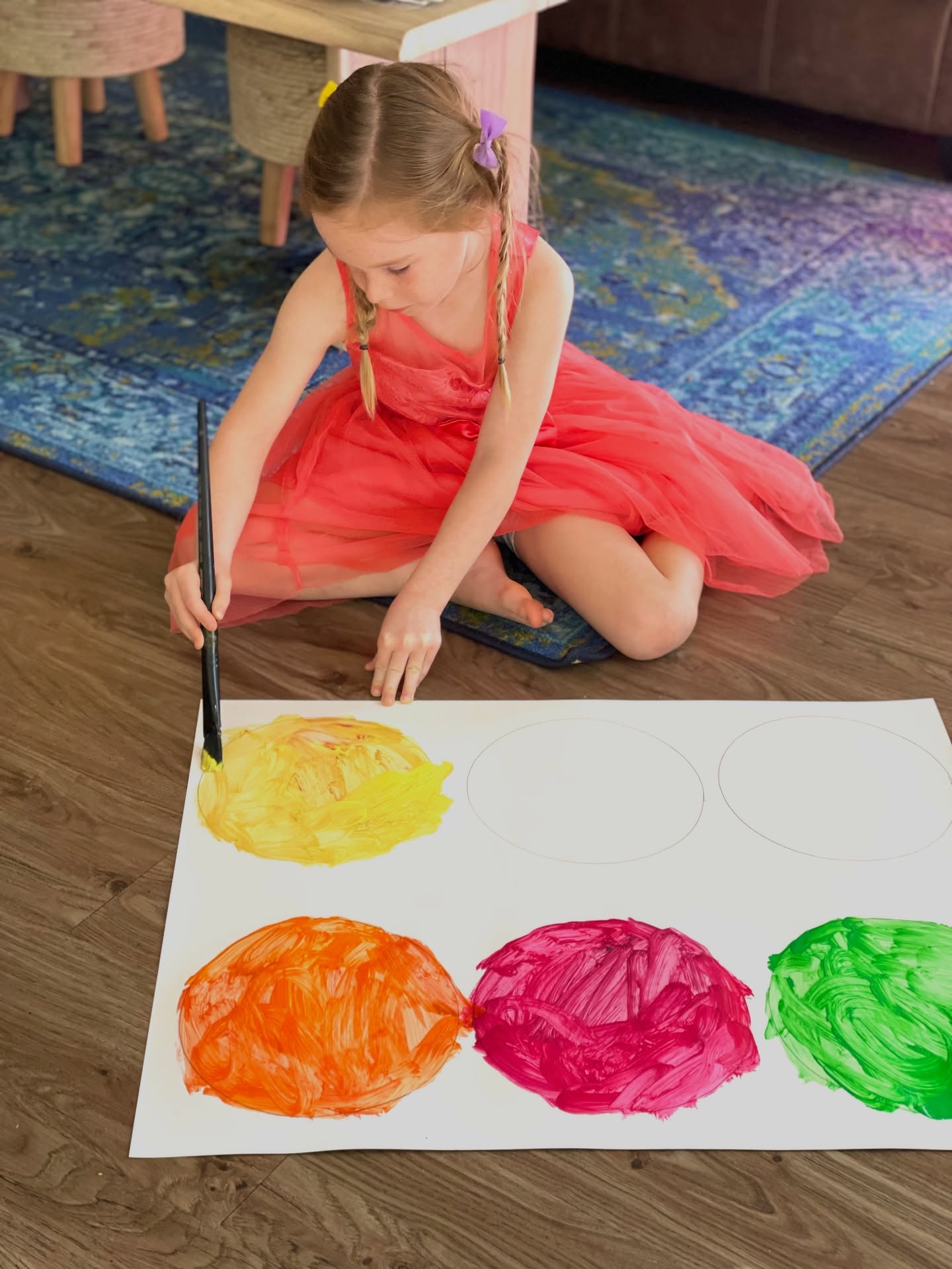 We won Most Creative Costume as a paint palette and painting! 🎨 😆 #HappyHalloween