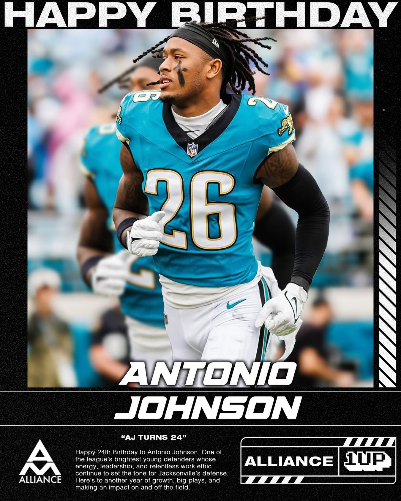 Happy Birthday @iamaj2x! Year 24 loading 📈