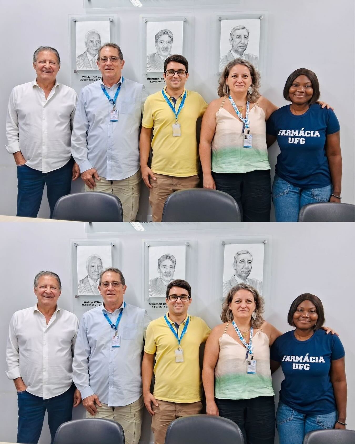 Parceria entre academia e indústria ✅
O presidente executivo do SINDIFARGO, Marçal Henrique Soares, recebeu representantes da Universidade Federal de Goiás (UFG) para tratar sobre o V Congresso de Ciências Farmacêuticas do Brasil Central (V CFBC), que será realizado entre os dias 24 e 27 de março de 2026, na UFG, em Goiânia.
Na ocasião, Marçal foi convidado a ministrar a palestra “Perspectivas e tendências da indústria farmacêutica nacional”, dentro da programação do congresso, que terá como tema “As Ciências Farmacêuticas e o Futuro da Saúde”.
“Não há nação desenvolvido sem a presença da academia na pesquisa e na inovação. O SINDIFARGO busca fortalecer essa ponte com as universidades e as nossas indústrias”, destacou o presidente.
O encontro também marcou o início de novas parcerias entre o SINDIFARGO e a @ufg_oficial, fortalecendo o vínculo entre a academia e a indústria goiana.
👩🔬 Estiveram presentes na visita:
Nathalie de Lourdes Souza Dewulf (professora do curso de Farmácia), Luiz Carlos da Cunha (diretor da Faculdade de Farmácia), Luís Antônio Dantas Silva (professor do curso e presidente do CFBC) e Edna Jessica Yabo Monnonsi Gnancadja (estudante do curso de Farmácia da UFG).
#sindifargo #ufg #setorfarmaceutico #inovação #ciência #indústriagoiana #parcerias