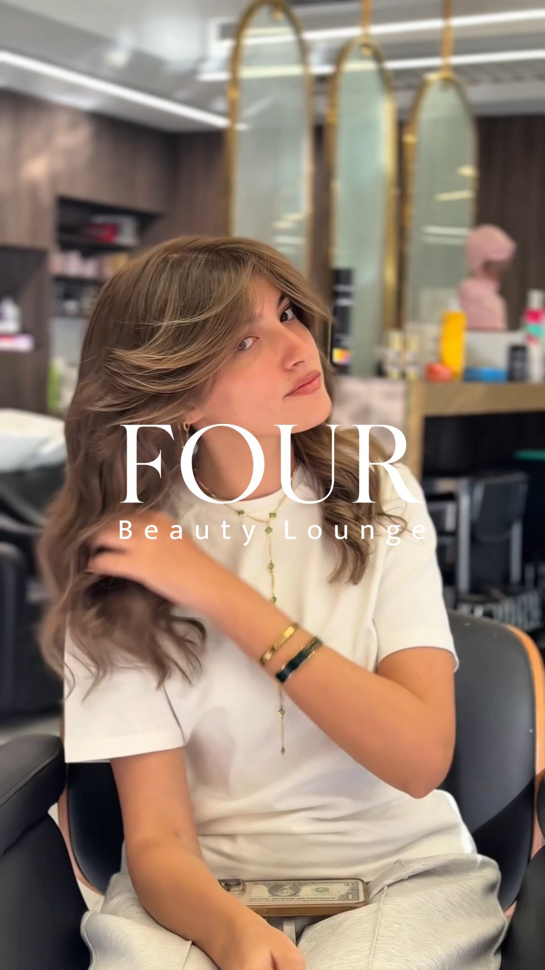 “Fresh layers, softer tones, endless shine 💕” Hair Color By Ebram @fourbeautylounge #strokesofperfection