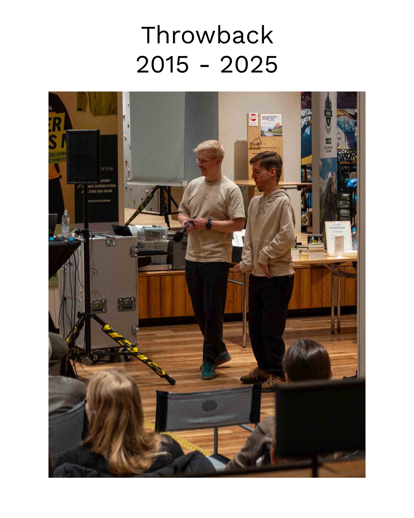 Wir sind 10 Jahre befreundet. Daher passt dieser Trend perfekt zu uns 🤝🏻 ❤️
Auch wenn uns beim Bilder heraussuchen mit Schrecken aufgefallen ist, dass wir keine Fotos aus den Jahren 2019 und 2020 haben. Dafür sind die restlichen umso schöner 😂👀
Wir hoffen wir dürfen auch unvollständig diesen Trend mitmachen.
Welches ist euer Lieblingsjahr?