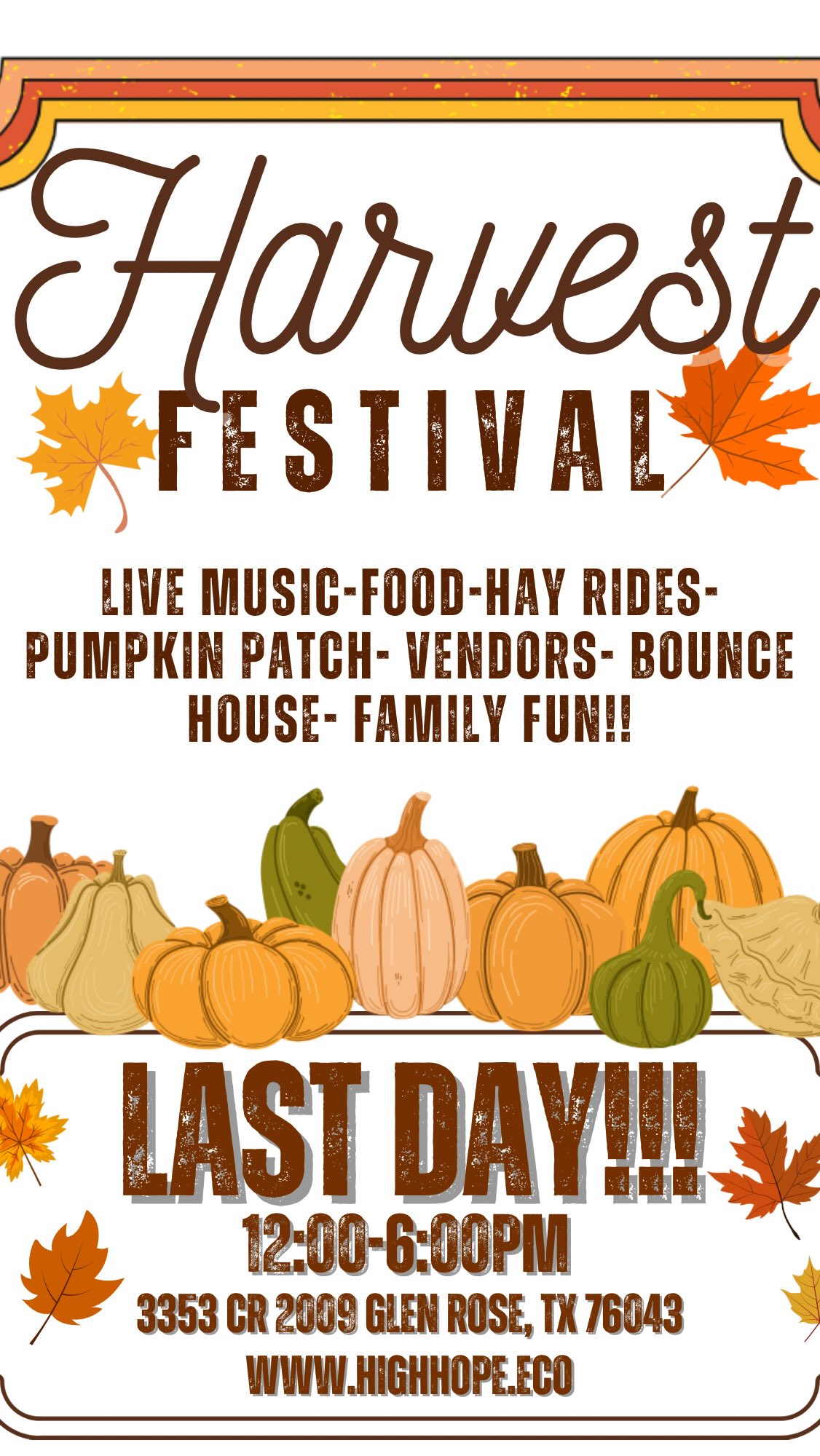 Today’s the last day and we couldn’t have asked for more glorious weather!!! Come on out and support land conservation, local artisans, and your friendly neighborhood ranch!