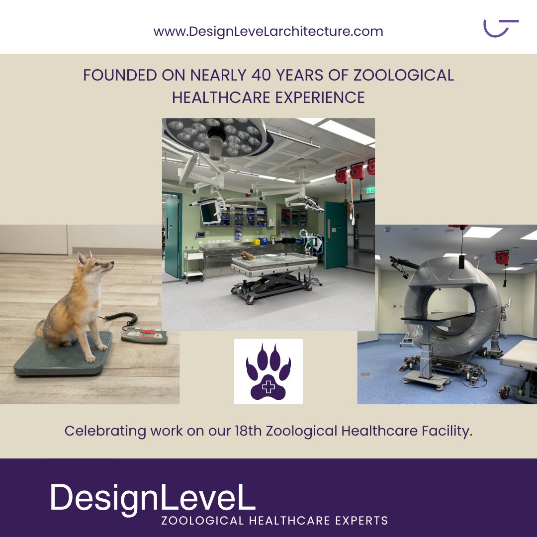 DesignLeveL Celebrating 15 Years over 15 Days!
DesignLeveL is dedicated to the core practice of meaningful architecture. Founded on nearly 40 years of zoo and aquarium healthcare architecture experience, DesignLeveL believes healthcare for animals should be treated with the same level of patient care as that of human healthcare.
We are proud to say our experience extends throughout North America and into the Middle East.
#StudioMilestone #15YearsOfDesign #ArchitectureStudio #DesignThatCares #ArchitectureForAnimals #AnimalHealthcare #ZooHealthcare
#ZoologicalHealthcare #AquariumHealthcare #WildlifeHealthcare #AnimalWellbeing
#AnimalHealthcareArchitecture #HealthcareDesign
#GovernmentDesign #CreativeWorkspace #BuiltWithPurpose #DesignCommunity
#WorthingtonOhio