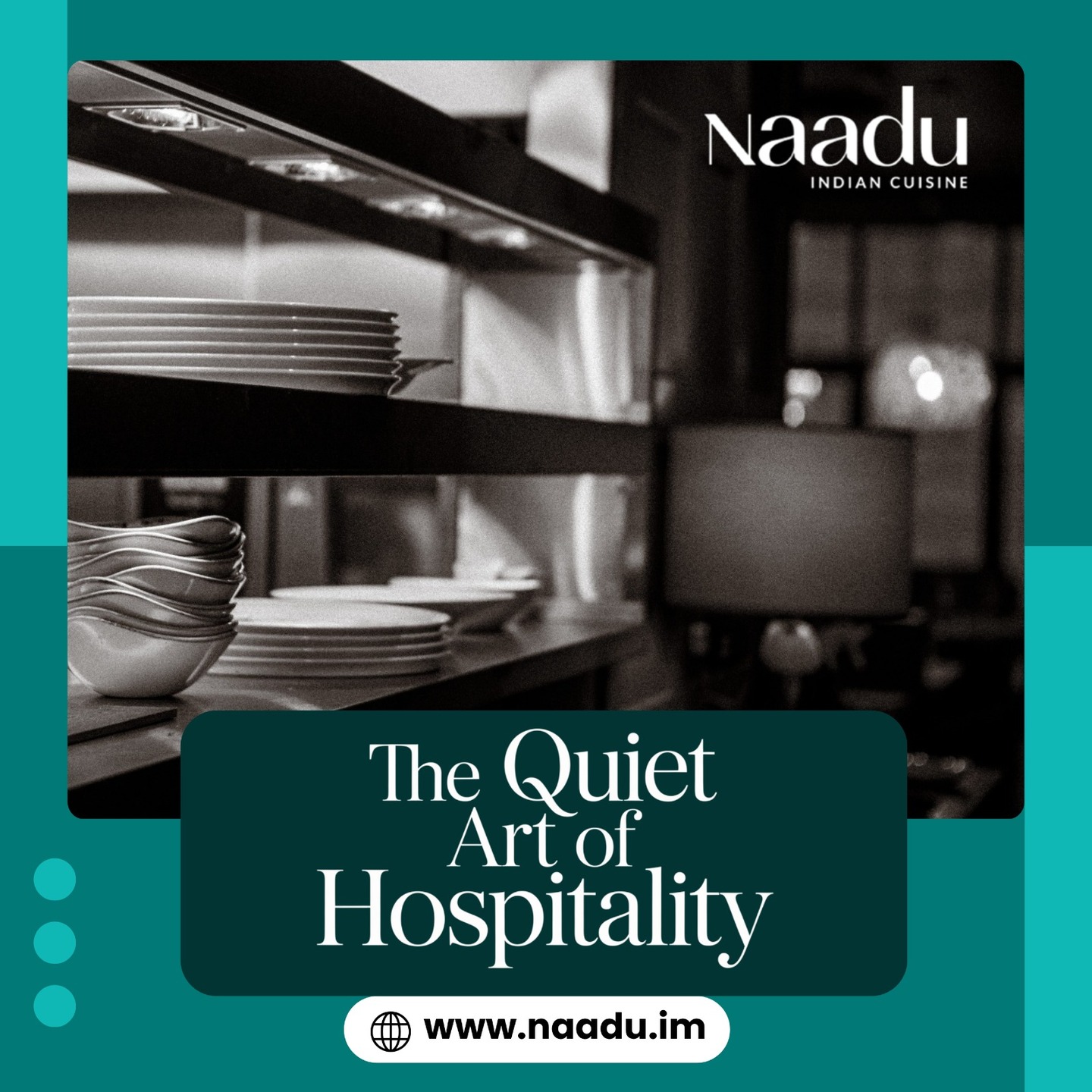 At Naadu, every plate tells a story of care, craft and calm precision. From the gentle clink of porcelain to the warmth of a smile, we believe true hospitality lies in the details you may never notice but always feel.
Experience the essence of Indian cuisine, served with sincerity and soul.
Visit us at www.naadu.im
#NaaduIm #HospitalityRedefined #IndianDining #CulinaryArt #FineDiningExperience #naadumoments