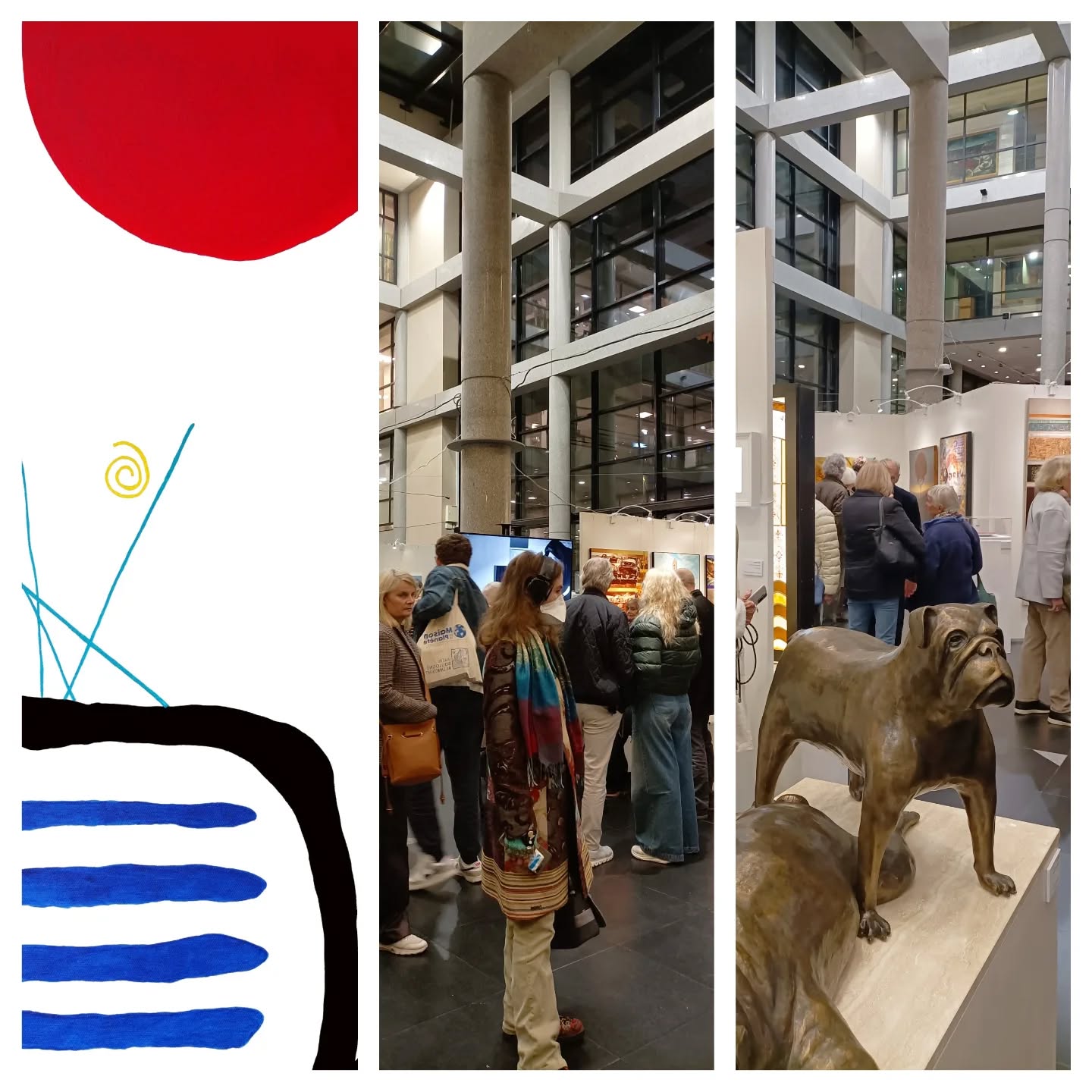 Quel succès pour le vernissage de mardi ! 🎨✨
Une foule enthousiaste est venue célébrer l'ouverture du Salon d'Automne de la Société des Beaux-Arts de Boulogne-Billancourt. Une véritable explosion de créativité nous attendait dans le cadre exceptionnel de l'Espace Landowski.
Ne manquez pas cette édition ! Venez découvrir ces œuvres qui méritent le détour 🖼️
Entrée libre - 7/7j de 8h à 21h -
du 3 au 23 novembre
Espace Landowski
Boulogne Billancourt (92)
#SalonDAutomne #BoulogneBillancourt #EspaceLandowski #ArtContemporain #Vernissage #Exposition #CulturePourTous #ArtLovers #SocieteDesBeauxArts