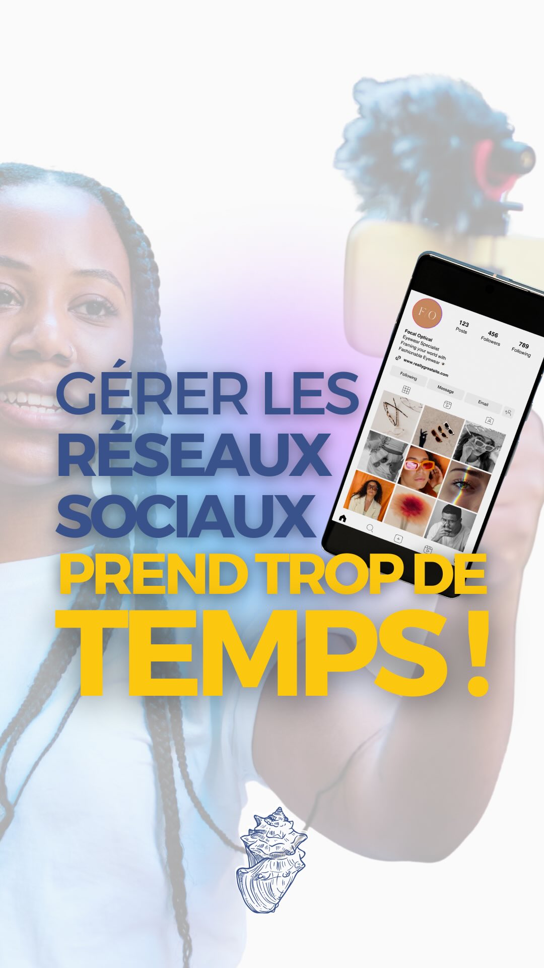 Vous n’êtes pas seul·e. Entre la création de contenu, la planification, la publication et les réponses aux messages, votre temps d’entrepreneur est vite avalé ! On connaît ...
💡 Pourtant, votre communication digitale est l’un des leviers les plus puissants pour développer votre visibilité, votre crédibilité et générer des clients.
Mais bonne nouvelle : tout ne doit pas reposer sur vous. On vous donne 2 solutions:
🐚la première télécharger et utiliser les outils l qu’on vous donne.
🐚la seconde contactez nous pour connaitre nos solutions pour gérer vos réseaux sociaux ☺️
Remerciez nous plus tard 💅