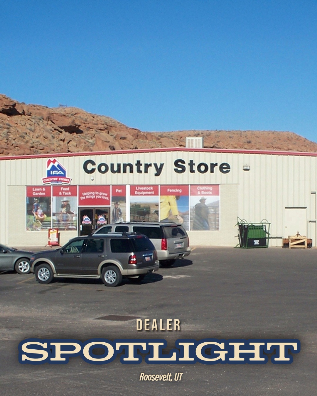DEALER SPOTLIGHT โจ
This week's dealer spotlight is the @roosevelt.ifa in Roosevelt, UT they've done lots of great work selling our products! If you are in the Roosevelt area, make sure to stop by and check out our products on display!
๐668 US-40, Roosevelt, UT 84066
๐435-722-2542
#PTIStockYard #DealerSpotlight #IFA #Richfield #Farm #Ranch