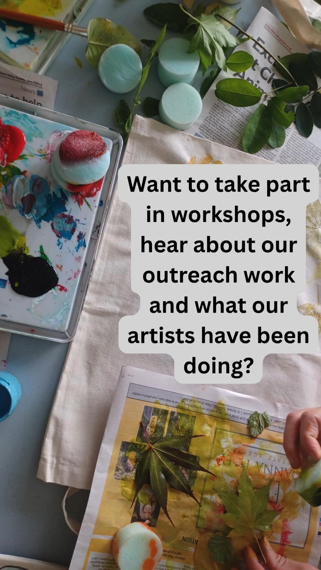 Are you interested in the work that we do with artists and communities across the Chew Valley? 🎨
You should sign up to our newsletter!
Head to the link in our bio to go to the Arts Hub homepage and scroll down to sign up.
#artists #artshub #harptree #artshubharptree