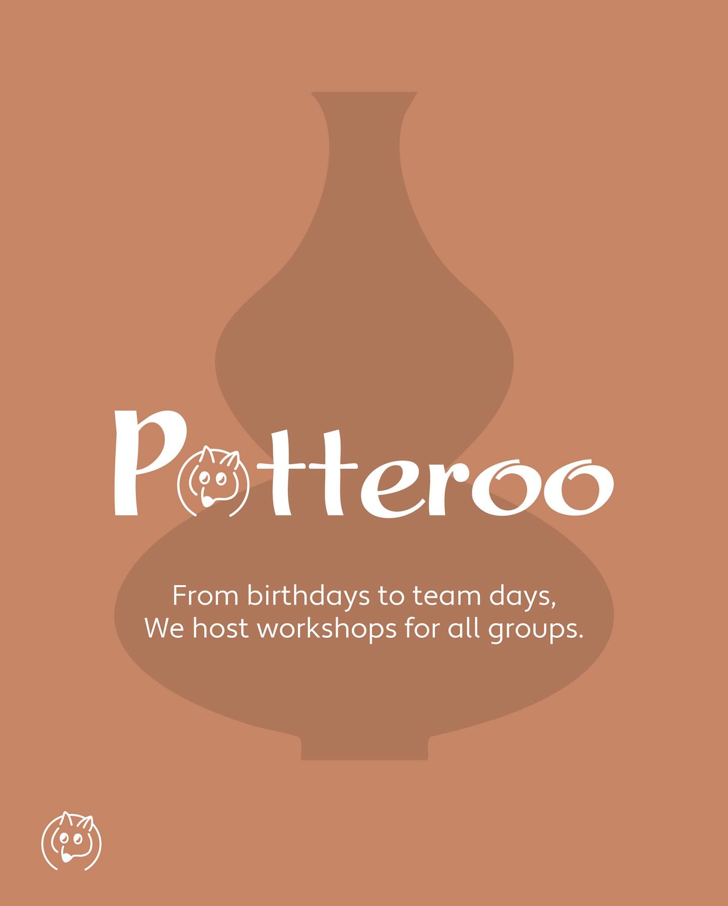 From after school pottery sessions, birthday parties to team days - at Potteroo we host workshops for all groups and all ages
⭐️ Book through the link in our Bio ⭐️