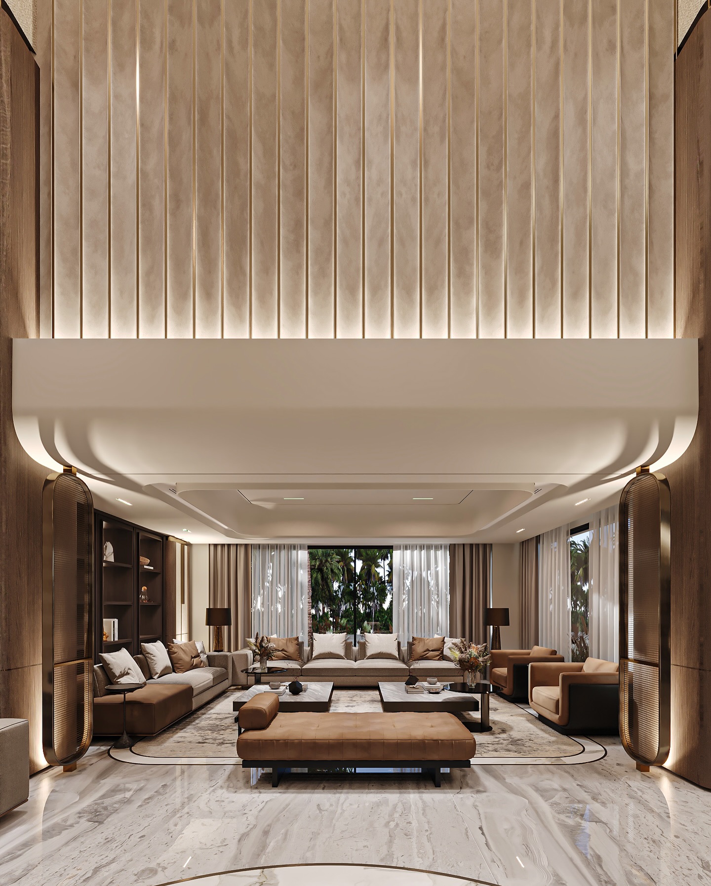 Nestled along the coast of Al Khobar, Saudi Arabia, this ground floor lounge embodies a dialogue between calm sophistication and modern comfort.
Part of an 8-story residential building, the space reflects understated luxury through soft natural light, warm textures, and refined materiality creating a serene welcome that blurs the boundary between indoor comfort and coastal tranquility. 🌊
#MaroonArchitects #AlKhobar #ResidentialDesign #LuxuryInteriors #ModernElegance #SaudiDesign #dubai #uae #ksa #InteriorArchitecture