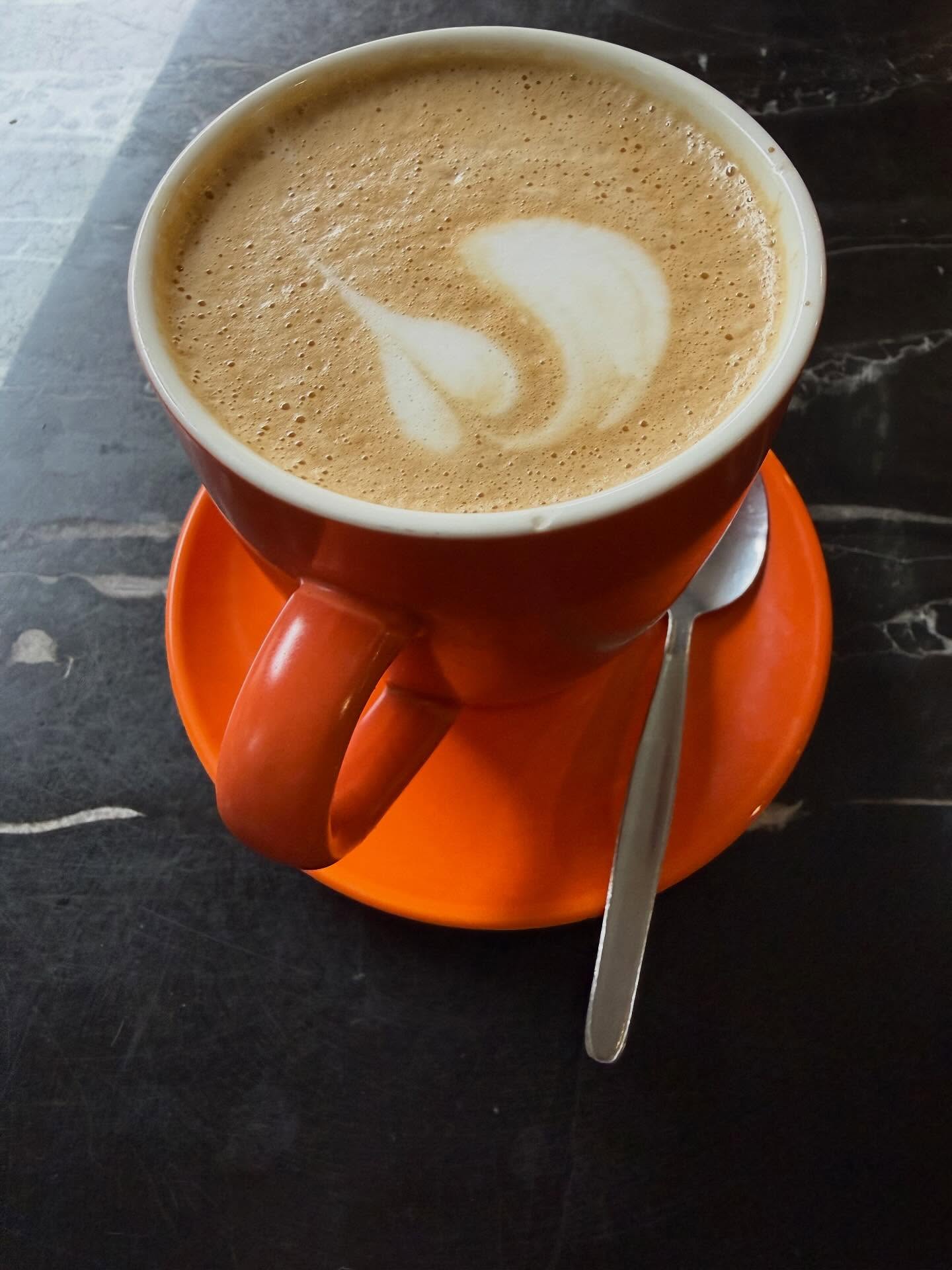 My daily shot of caffeine at Perth. Loved the relaxed ambience at the cafe