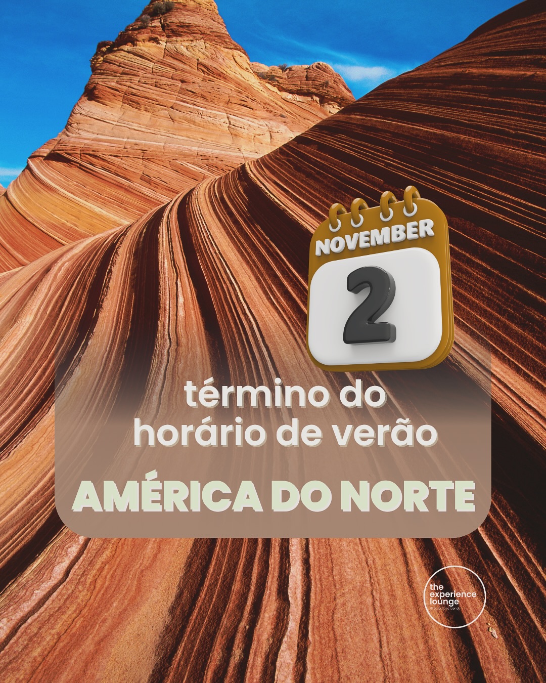 Fim do Daylight Saving Time (o polêmico Horário de Verão) na América do Norte.
Como fica a diferença de fuso horário entre o Brasil (horário oficial de Brasília) com relação a algumas cidades nos EUA e Canadá?
📍Anchorage, AK: -6h
📍Los Angeles, CA: -5h
📍Vancouver, BC: -5h
📍Calgary, AB: -4h
📍Denver, CO: -4h
📍Chicago, IL: -3h
📍Winnipeg, MB: -3h
📍Toronto, ON: -2h
📍Washington, DC: -2h
📍Halifax, NS: -1h
Em março, volta o Horário de Verão por lá 🕟
