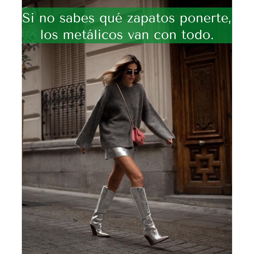 ✨Los metálicos: el truco infalible para elevar cualquier look
¿No sabes qué zapatos ponerte? Los tonos plateados, dorados o champaña combinan con todo y dan ese toque sofisticado sin esfuerzo.
Funciona igual para un look casual con jeans, una falda de impacto o incluso outfits de oficina si eliges el acabado correcto.
💡Tip de imagen: los metálicos reflejan luz y proyectan dinamismo, seguridad y modernidad.
Si quieres verte elegante pero actual, empieza por los zapatos.
¿Team Plateado o dorado? Cuéntame en los comentarios 👇 para ver cuál gana!
#ImagenPersonal #AsesoríaDeImagen #EstiloFemenino #Moda2025 #TendenciasDeModa #Colorimetría #ImagenProfesional #TipsDeEstilo #OutfitInspiration #EstiloConPropósito #ModaConEstrategia #ZapatosMetálicos #EstiloNatural #ConsultoraDeImagen #ModaMéxico #FashionTips