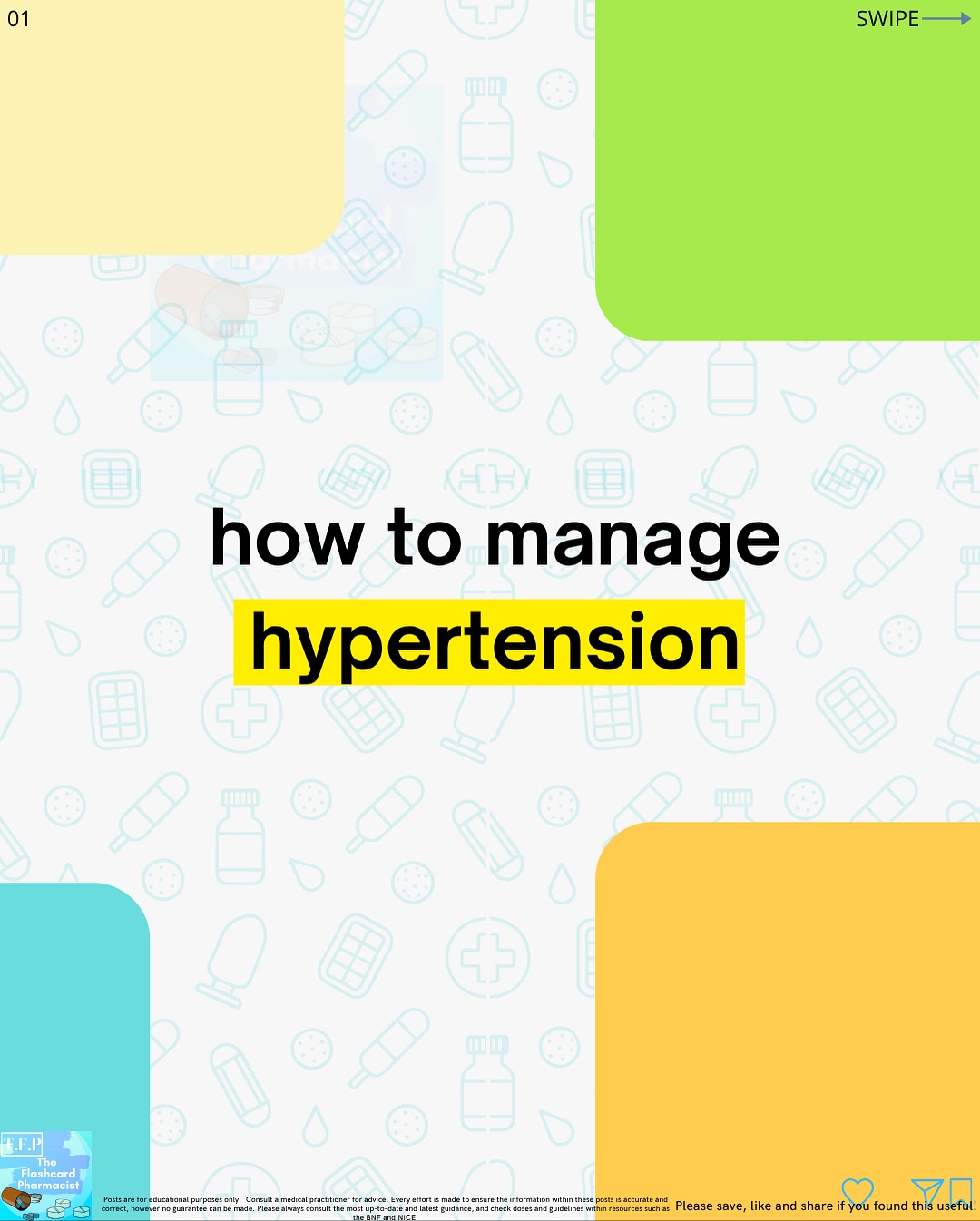 Managing hypertension!
How confident are you with the management of hypertension?
Here is a handy overview which is worth saving and sharing.
Swipe to the end for a question to test your knowledge!
#pharmacy #pharmacist #foundationpharmacist #pharmacytraining #clinicalpharmacy #reels #explorepage #pharmacyschool #mpharm #pharmd #pharmacology #pharmacologyrevision #foundationdoctor #GPregistrar #GPTraining #pharmacologyschool #revisepharmacology #preregistration #foundationtraining #nursetraining #nursestudent #pharmacystudent #medicinestudent #pharmacyquiz
#futurepharmacist #studentpharmacist #meded