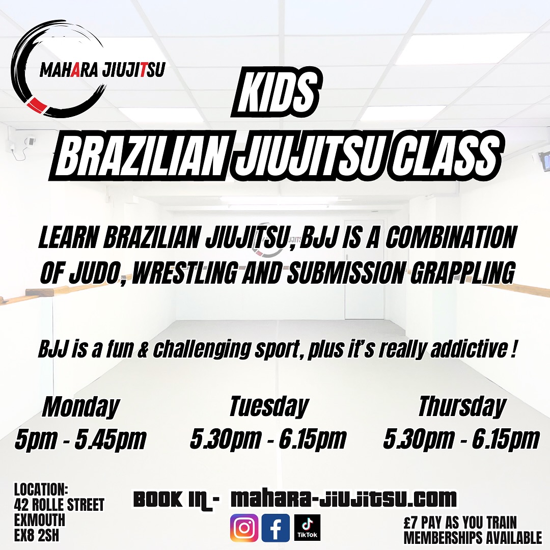⚠️3 KIDS CLASSES PER WEEK⚠️
8-15 year olds.
All part of our kids membership or pay and train.
For more information drop us a DM or submit our online form.
#bjj #exmouth #brazilianjiujítsu