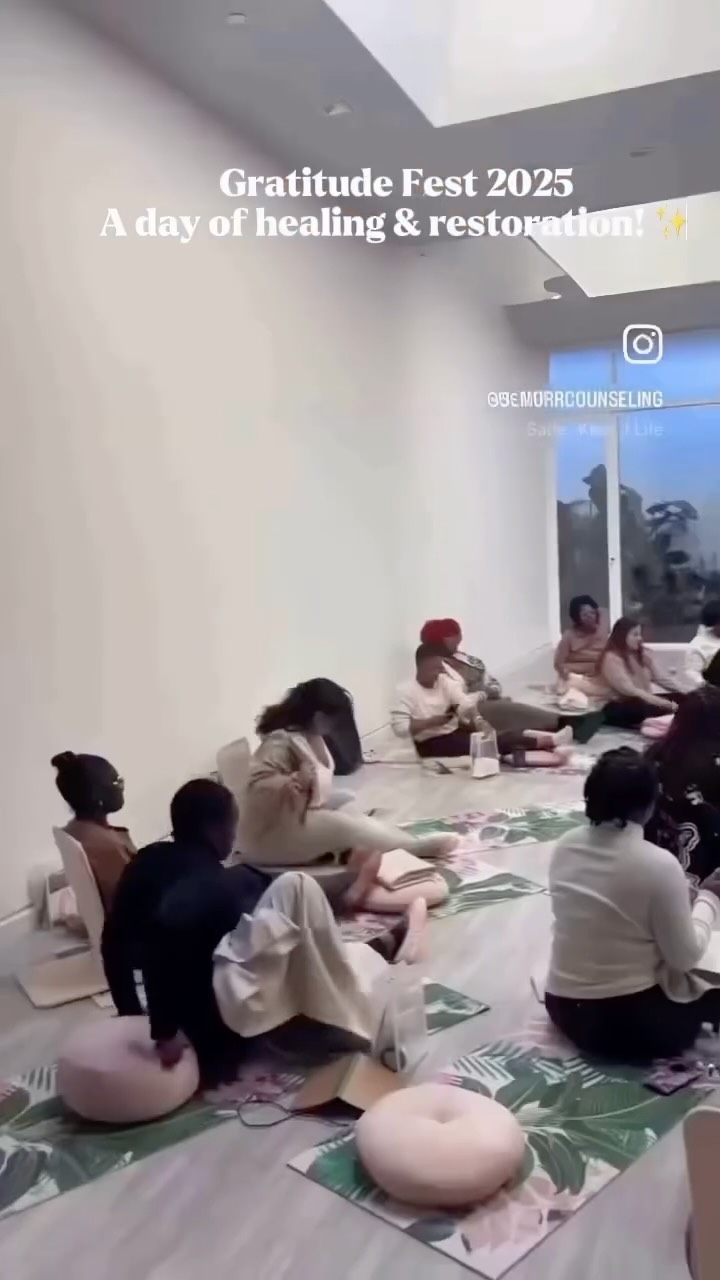 WE’RE 5 DAYS AWAY! 💛
We can’t believe Gratitude Fest is almost here! A day of rest, sisterhood, and soul-level healing is right around the corner.
We’re most excited for that moment when everyone walks in and realizes, “these are my people.” The energy, the connections, the exhale…it’s all waiting for you.
We’re 5 days away from slowing down together and celebrating how far we’ve come.
Did you get your ticket yet? 🎟️ Link in bio! 💙
#GratitudeFest2025 #BeMorr #WomenOfColor #CommunityHealing #NYCEvents #WellnessEvent #SelfCare #Sisterhood #Nov9 #HalfDayRetreat #GoodVibesOnly