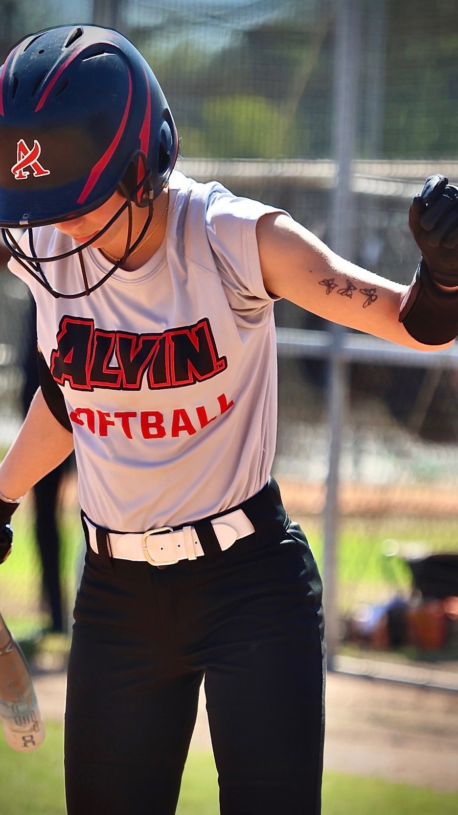 Hitting session with current ACC outfielder @katelynn_torresss , nice and easy lefty swing!