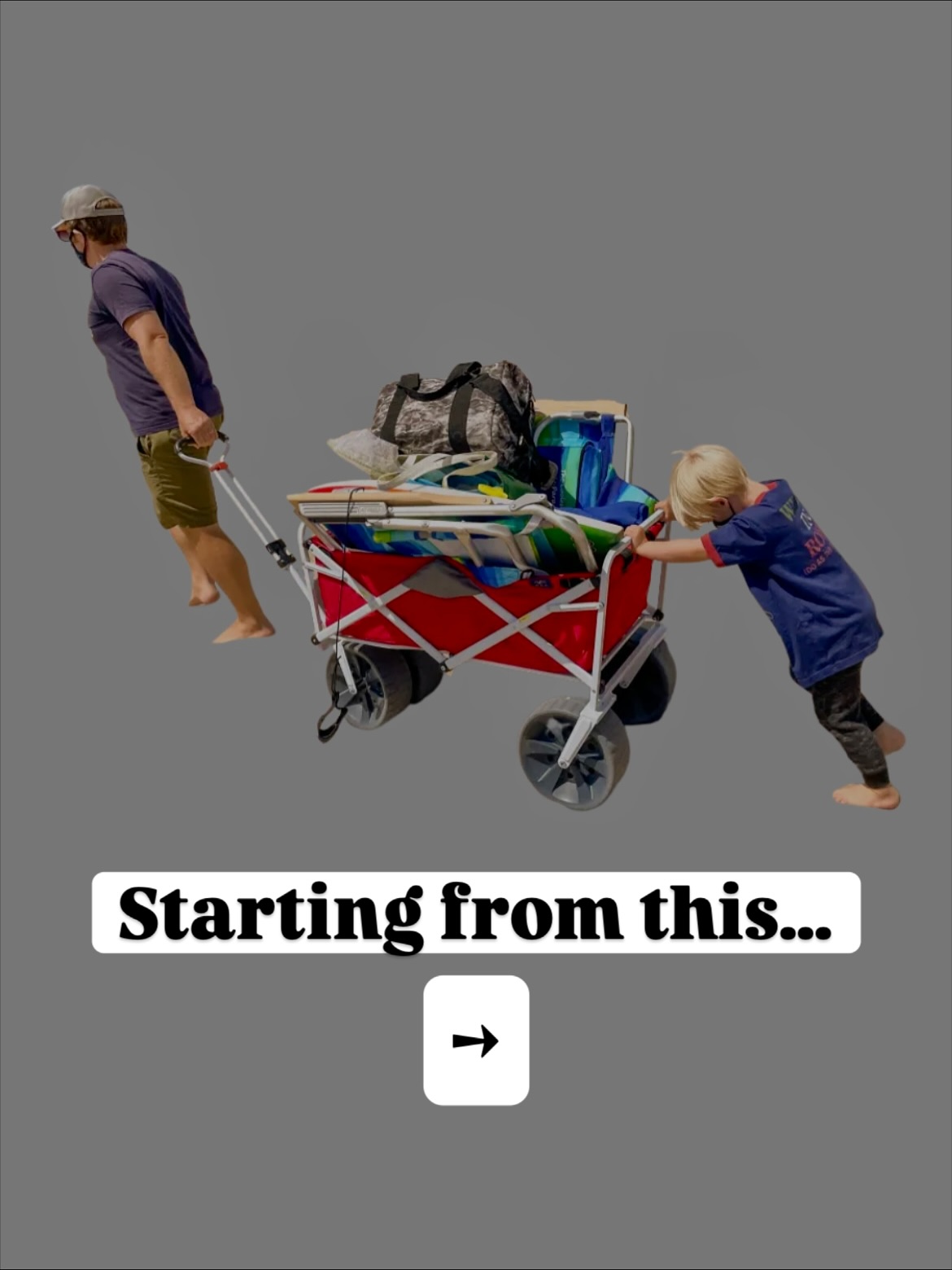 One pushes. One powers through. The difference? The Beach Mule doesn’t need a shove it leads the way! Visit our website at www.thebeachmule.com to learn more! #beach #beachmule# beachlife #madeinamerica #smallbusinesssupportingsmallbusiness #love