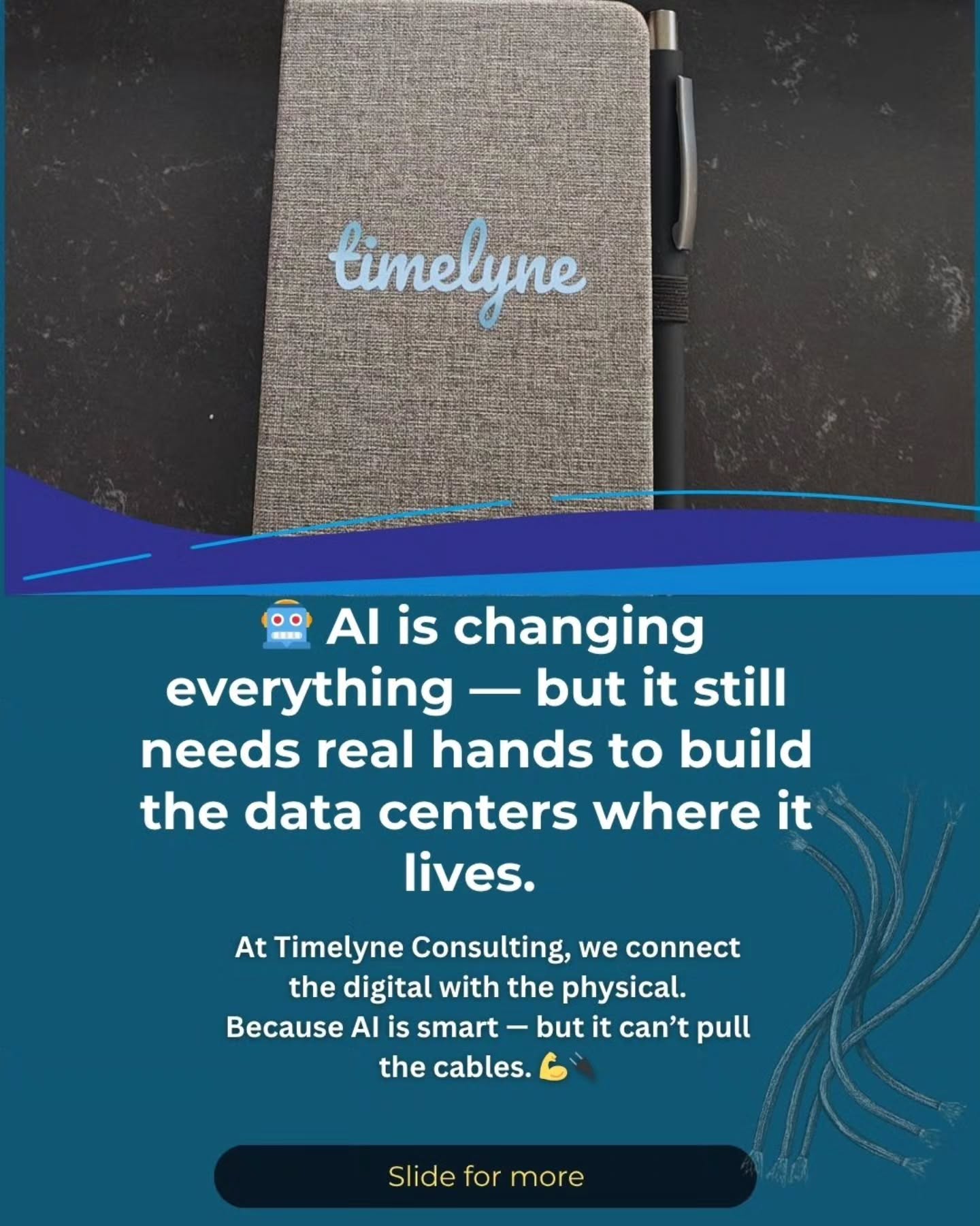 In today’s rapidly evolving IT landscape, the race to harness the power of AI is reshaping industries. Every major player is investing heavily to secure their place in this transformation. But behind the scenes, none of it works without a solid physical foundation.
That’s where Timelyne comes in.
We deliver the critical infrastructure that supports the digital ambitions of tomorrow. From high-performance cabling to scalable data center solutions, our expertise ensures that the physical layer is as advanced as the technology it powers.
We’re not just keeping up—we’re learning, adapting, and leading. Because in the world of AI, innovation starts from the ground up. 💪🔧🚀
#TimelyneWhereTimeMattersMost #AITechnology #DigitalInfrastructure #TechInnovation #PhysicalInfrastructure #TechExpertise #digitaltransformation #cablinginfrastructure