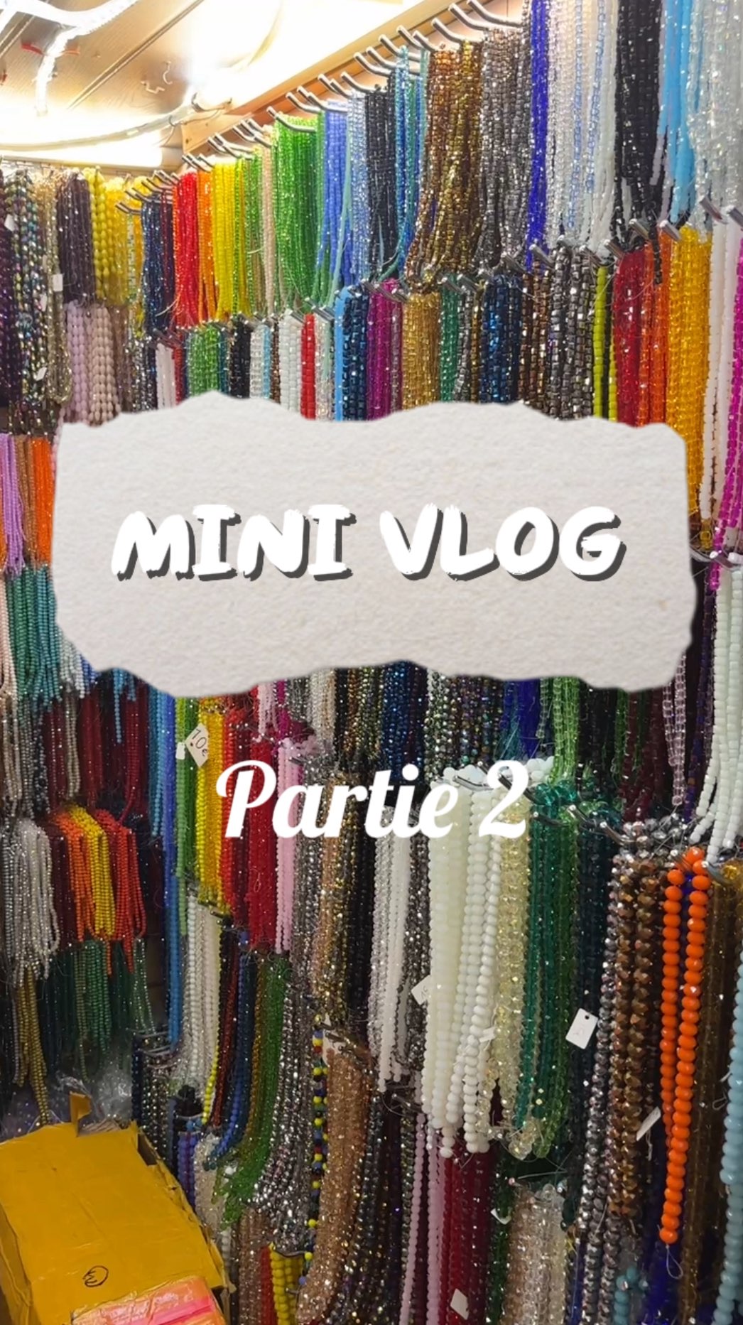 On fait le plein de perles ensemble partie 2 ! 🪩🙈
J’ai nommé le plus grand choix de perles qui soit : impossible de ne pas repartir sans un énorme sac de perles et milles idées en tête 💡Regardez moi toutes ces couleurs 😱
Ce genre de moment ? Que du bonheur pour une créatrice comme moi ! Collection de boucles d’oreilles incoming ! 🤩 Suite et fin de mon choix de perles en partie 3 🥰
#petitecréatrice #petitentreprise #creatriceartisanale #artisanat #creatricedebijoux #handmadejewelry #handmade #paris #shoppinginparis #laperlerie22 #perles #bouclesdoreillesdorées #bouclesdoreillescolorées #bouclesdoreille #christmas #christmasiscoming🎄 #vlog #ᴍɪɴɪᴠʟᴏɢ