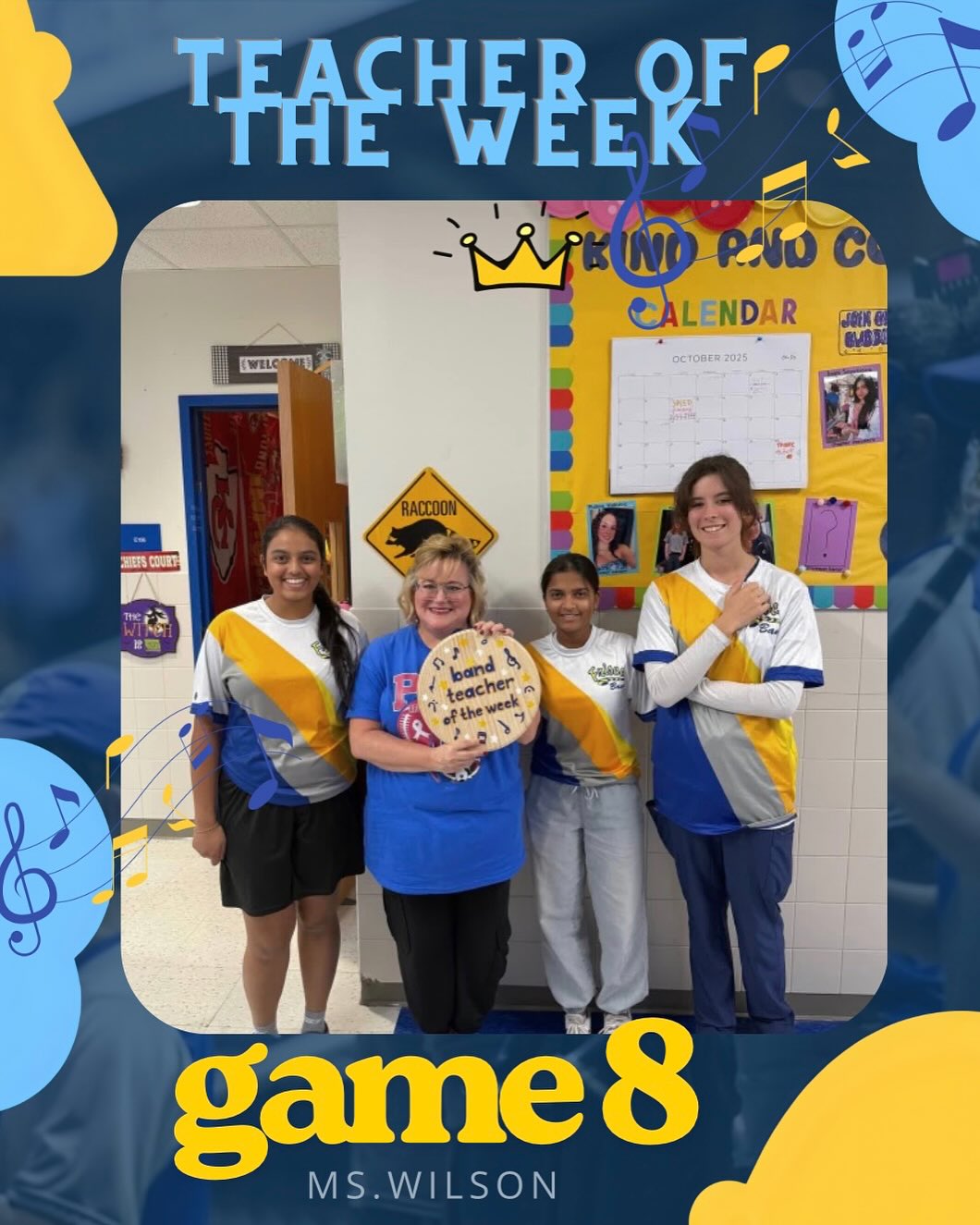 Congratulations to our game #8 and game #9 winners “Ms.Wilson” and “Ms.Santosh!!!💙💛
#friscofinearts #friscofineartsleads