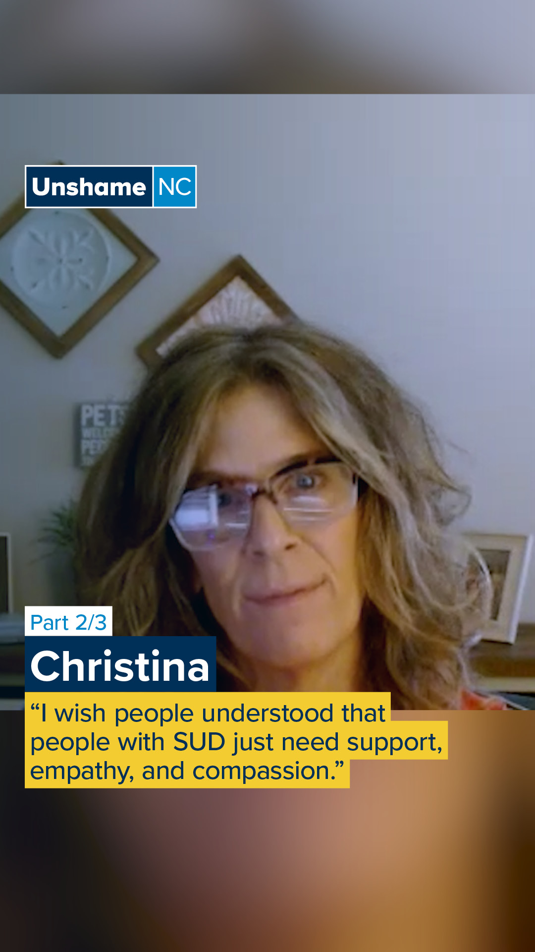 Christina believes in choosing compassion over judgment and empathy over stigma. ❤️ As someone in recovery from a substance use disorder (SUD), she’s faced challenges finding housing and jobs. That’s why she encourages everyone to lead with love and support others whenever they can, as it can make a big difference in someone’s life.