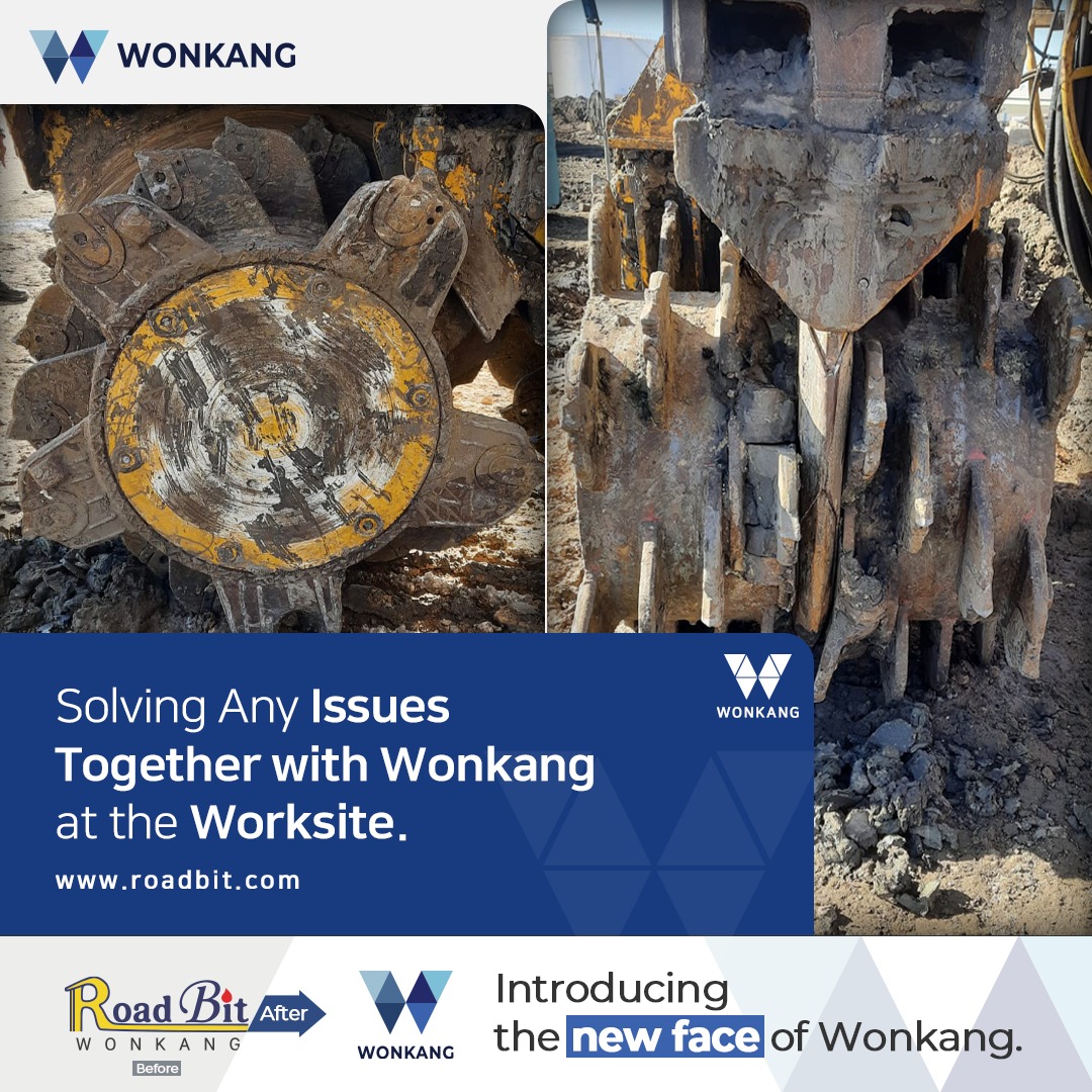 Solving Any Issues Together with Wonkang at the Worksite.
www.roadbit.com
#Diaphragmwall #Slurrywall #trenchcutter #BC30 #BC32 #BC35 #BC40 #cutterteeth #gearbox #mudpump #korea #wonkang #roadbit #cuttingwheel #BCF10 #BCF9 #spareparts #Mechanicalseals #Damper #Gearing #Complete #Assembly #roadheader #pick #tunneling #1500mm #bearing