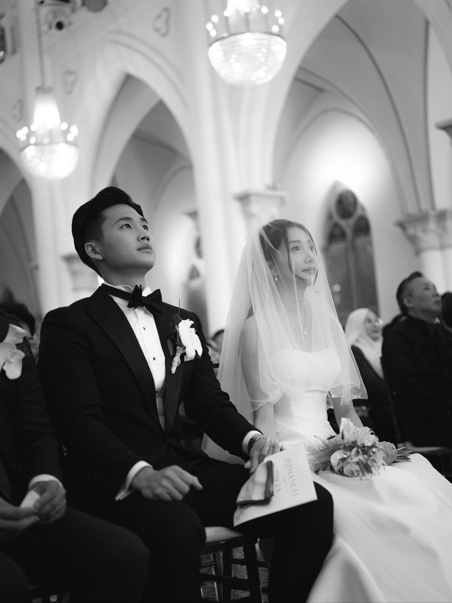 A day surrounded by loved ones, and the most important one of all.
The team /
Photo: @wanderlustdreamco
Video: @thegoodside.sg
Makeup & hair: @autelier_makeup @rowan_autelier
Bridal gown: @theivorybridal
Flowers: @floralsbyfel
Venue: @chijmes_hall
Planner: @thegenuinevows